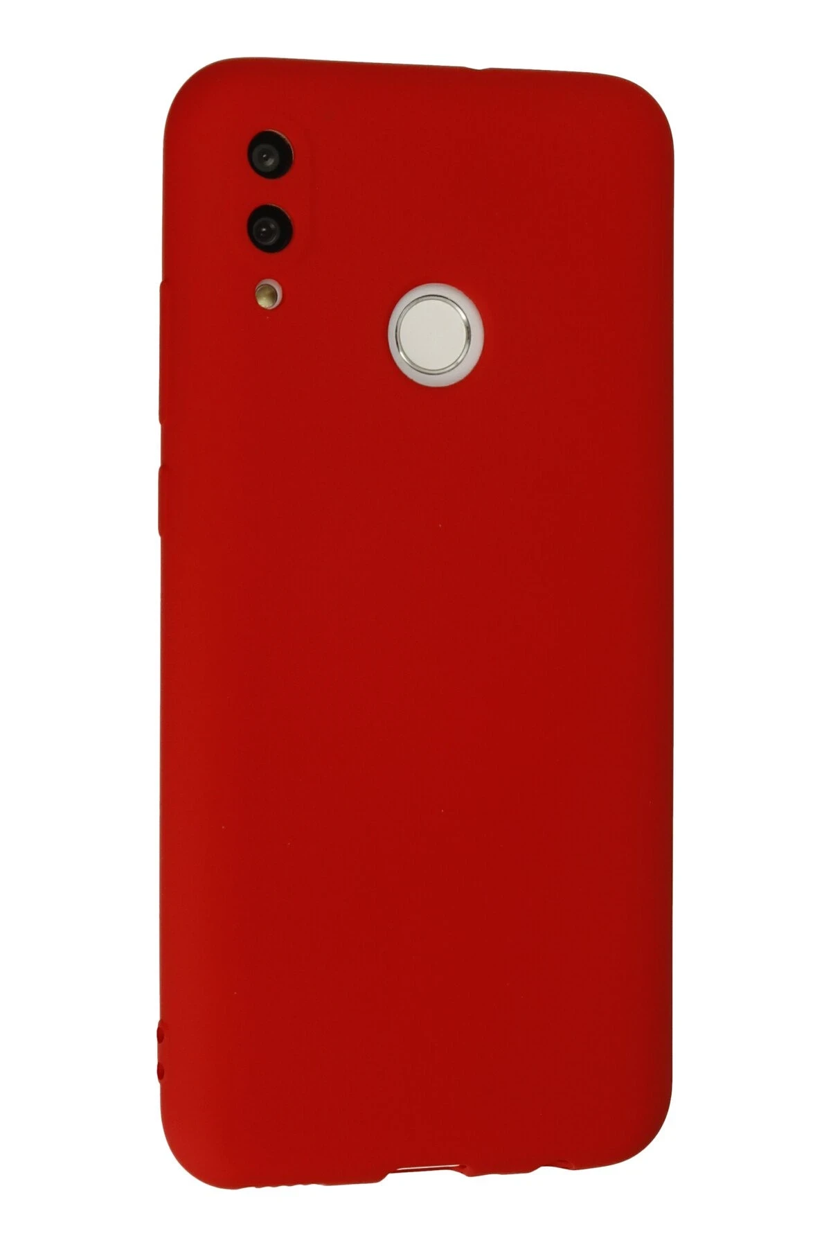 Newface Huawei P Smart 2019 Kılıf Nano içi Kadife Silikon - Kırmızı - Görsel 3