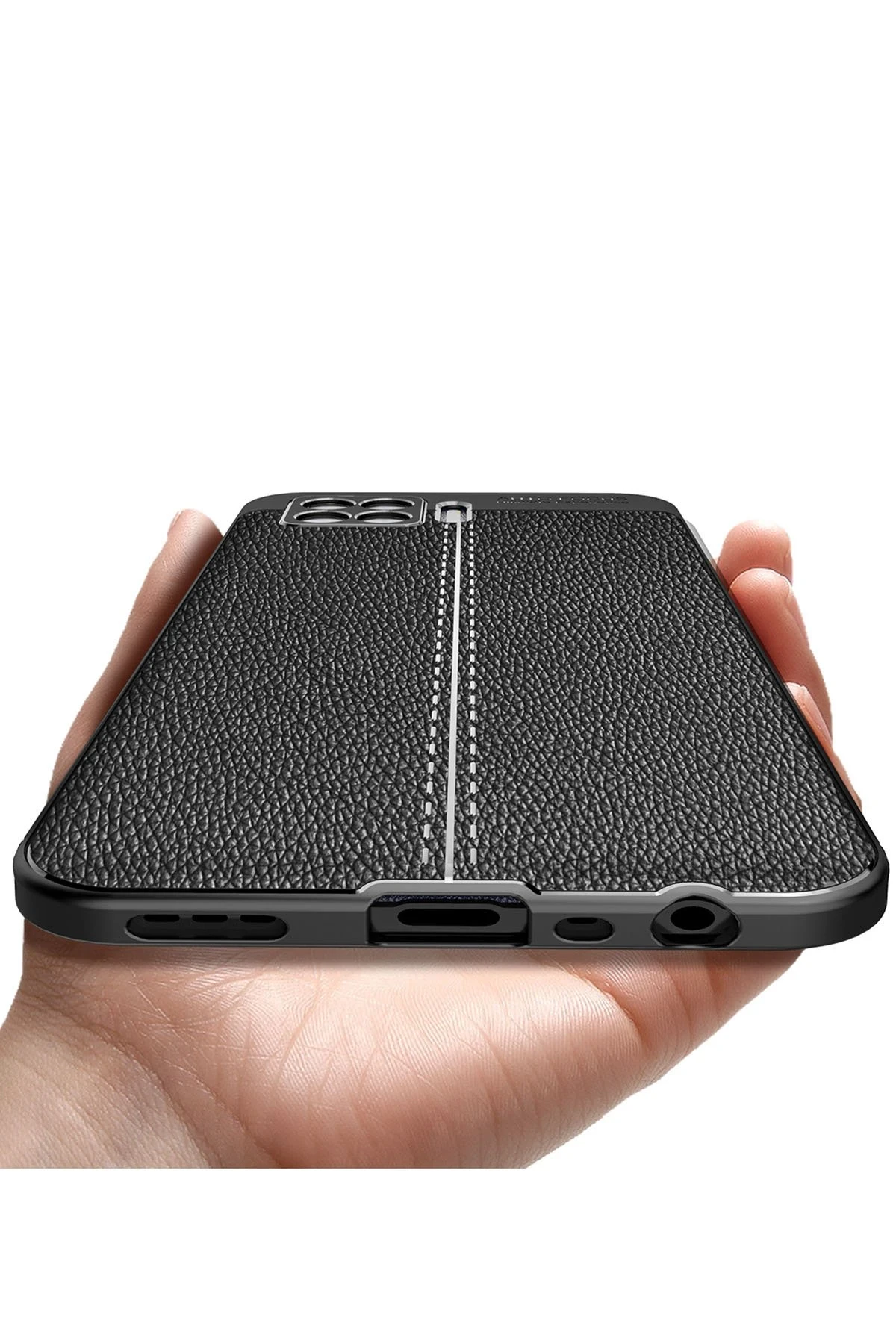Newface Oppo A73 Kılıf Auto Focus Kapak - Lacivert - Görsel 5
