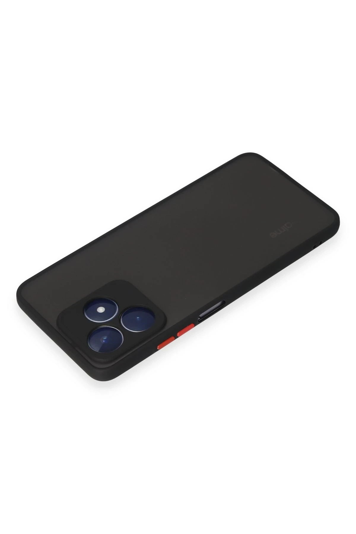 Newface Realme C53 Kılıf Montreal Silikon Kapak - Siyah - Görsel 3