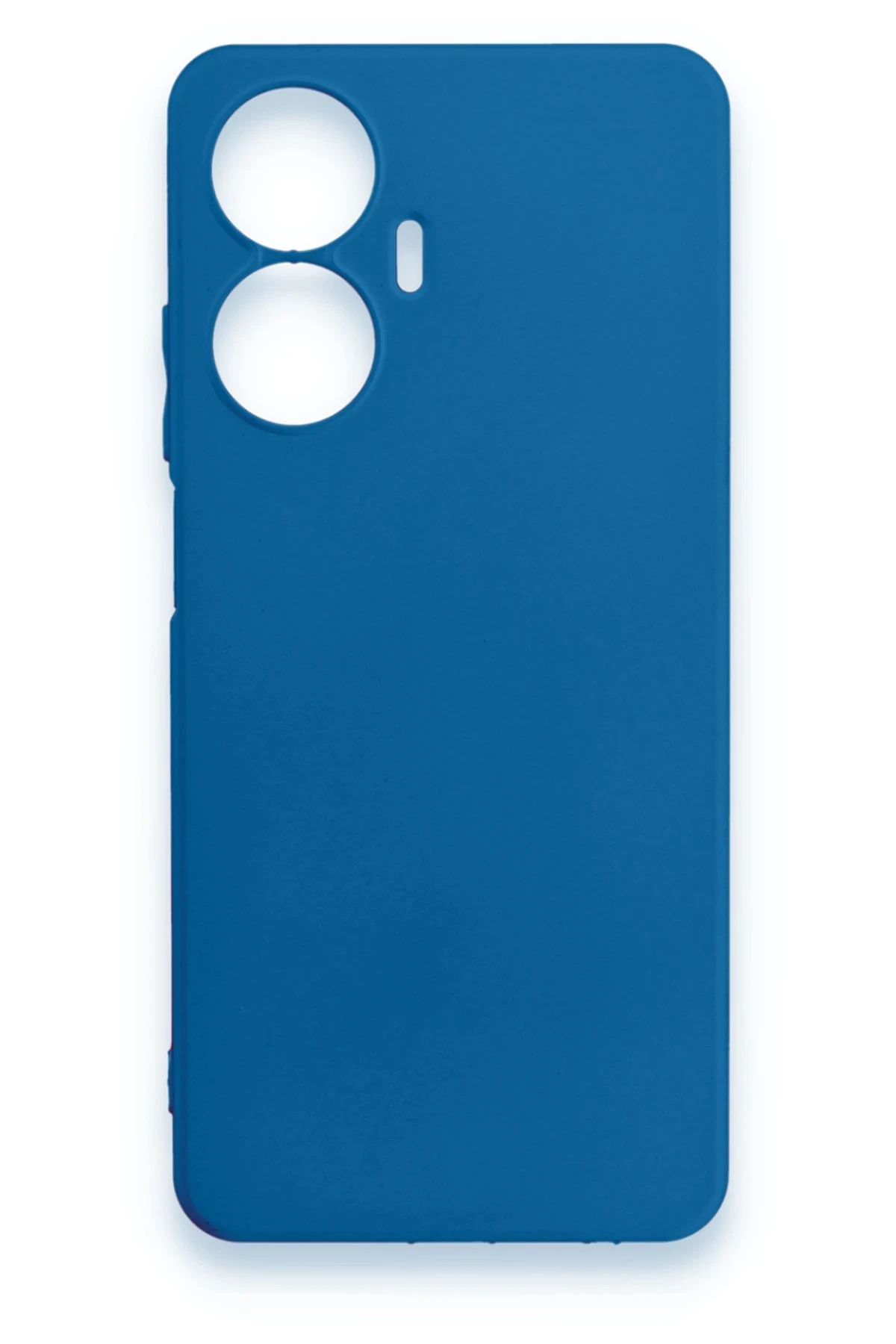 Newface Realme C55 Kılıf First Silikon - Mavi - Görsel 3