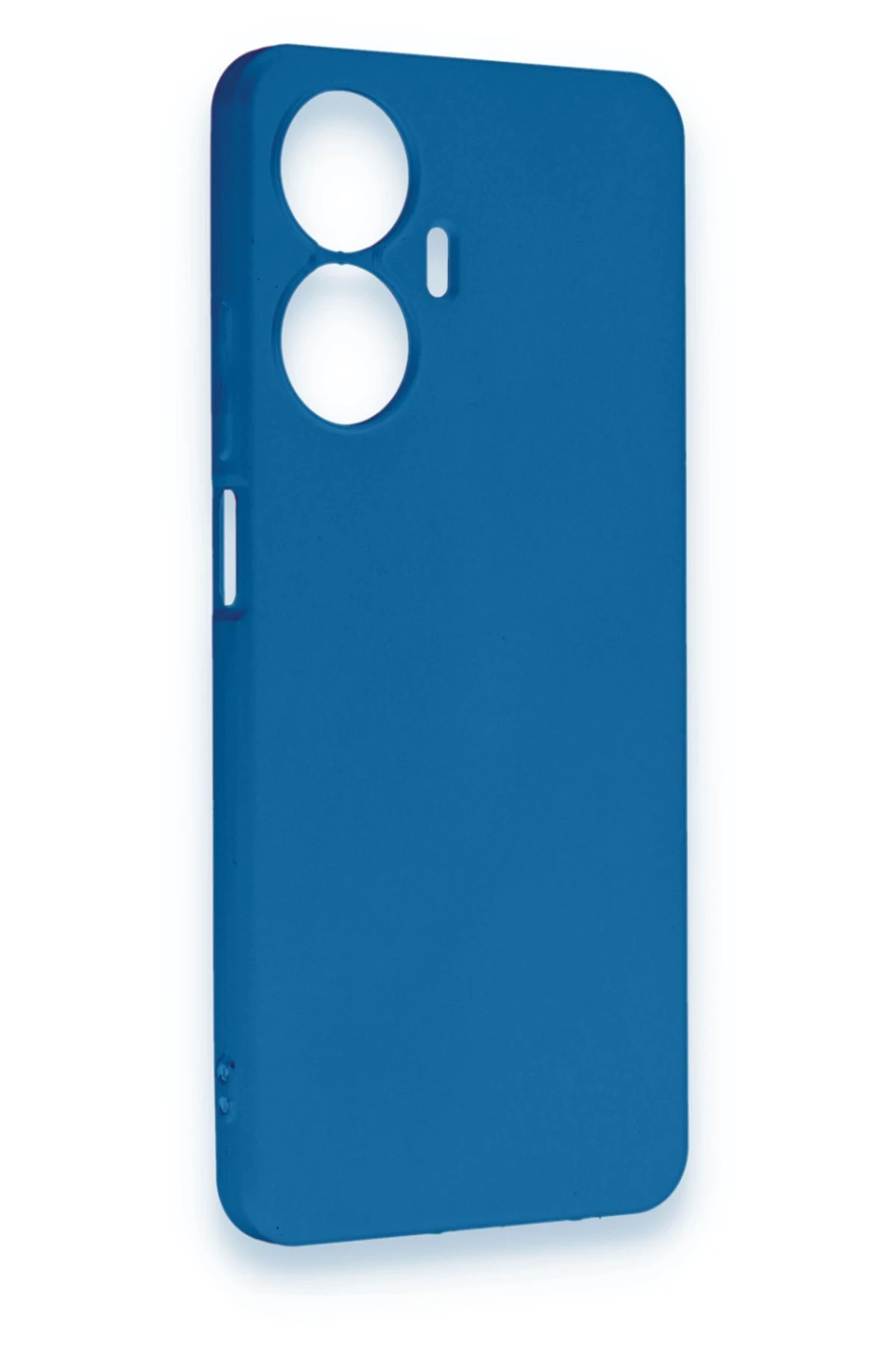 Newface Realme C55 Kılıf First Silikon - Mavi - Görsel 4