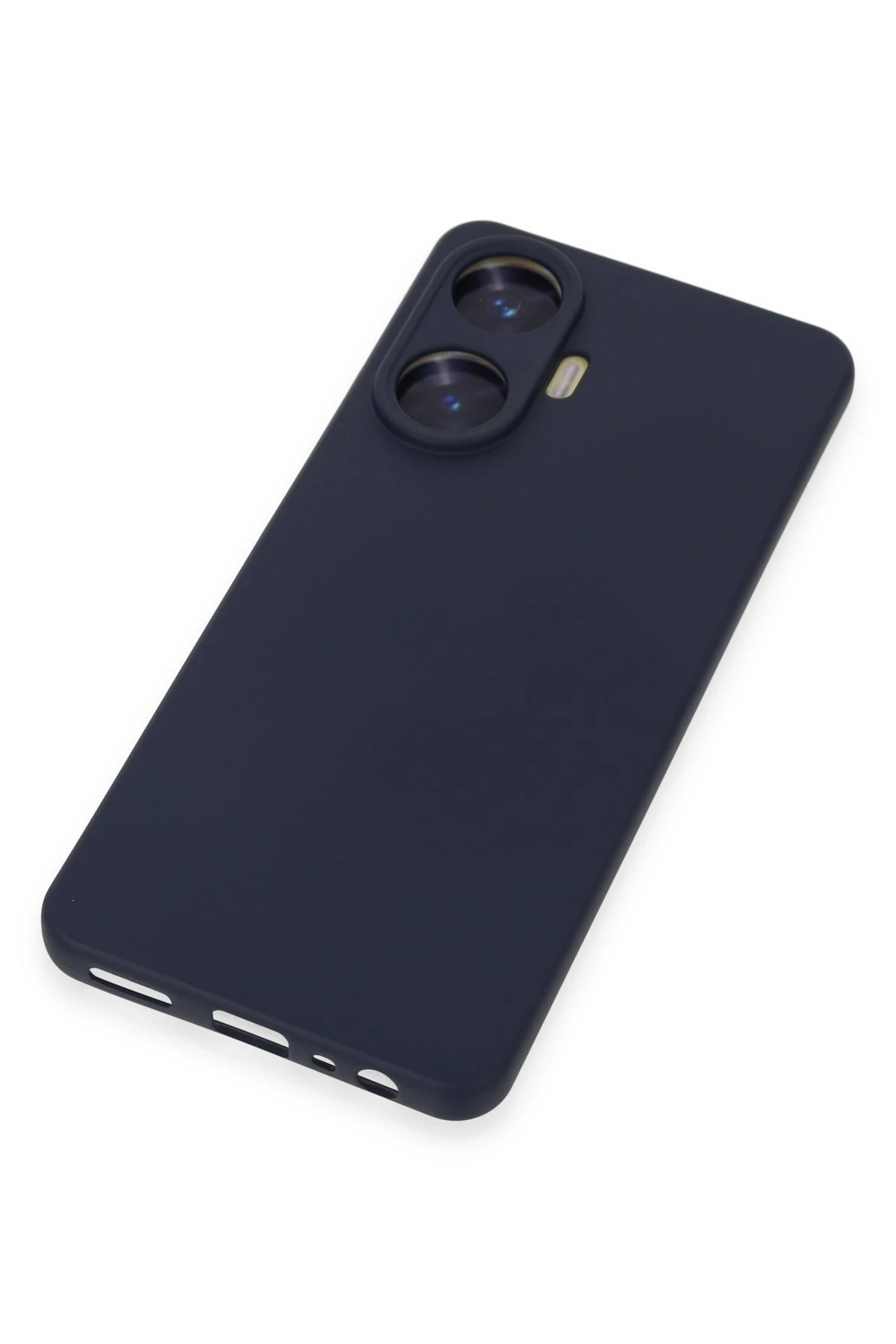 Newface Realme C55 Kılıf Nano içi Kadife Silikon - Mor - Görsel 3