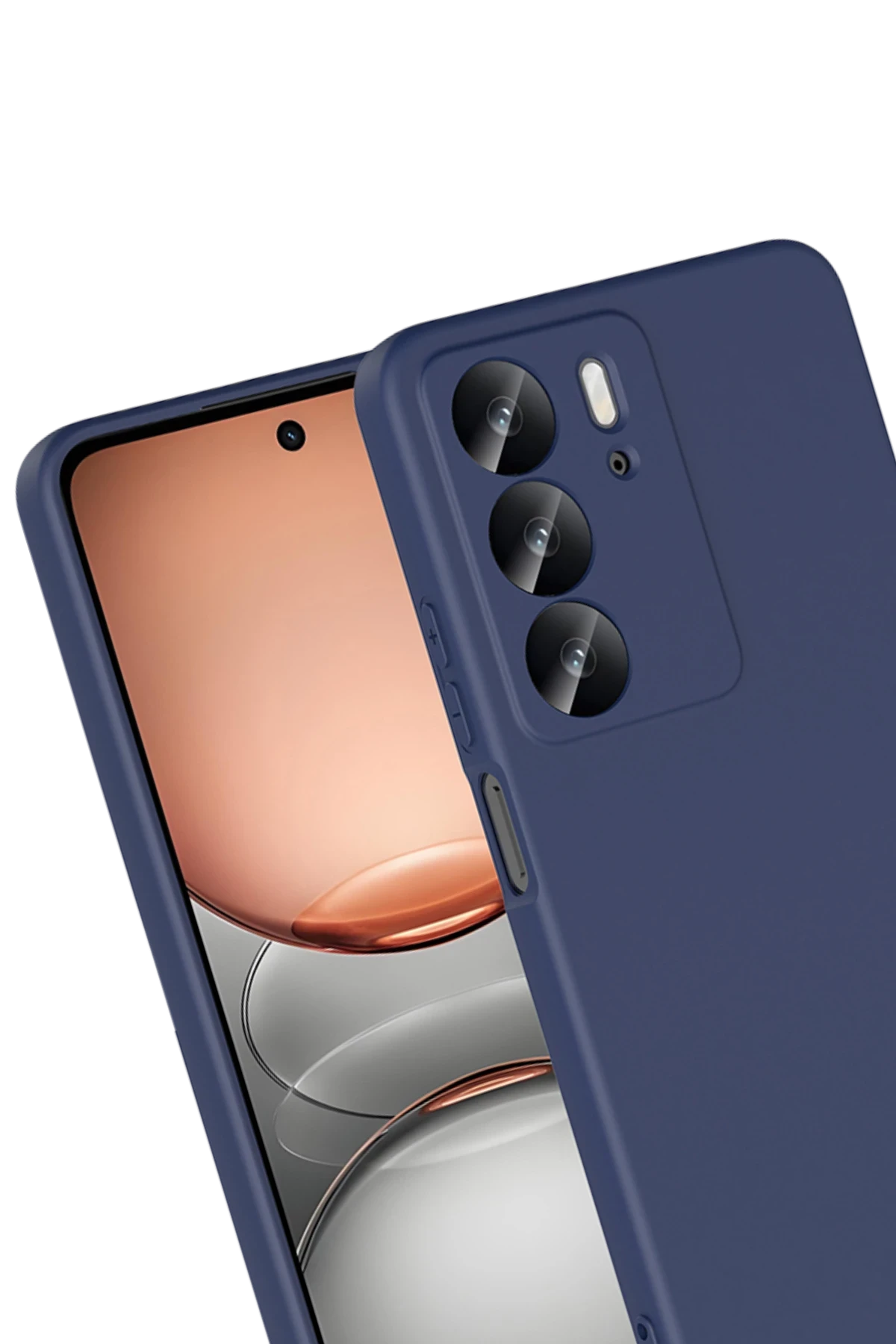 Newface Realme C75 4G First Silikon - Lacivert - Görsel 3