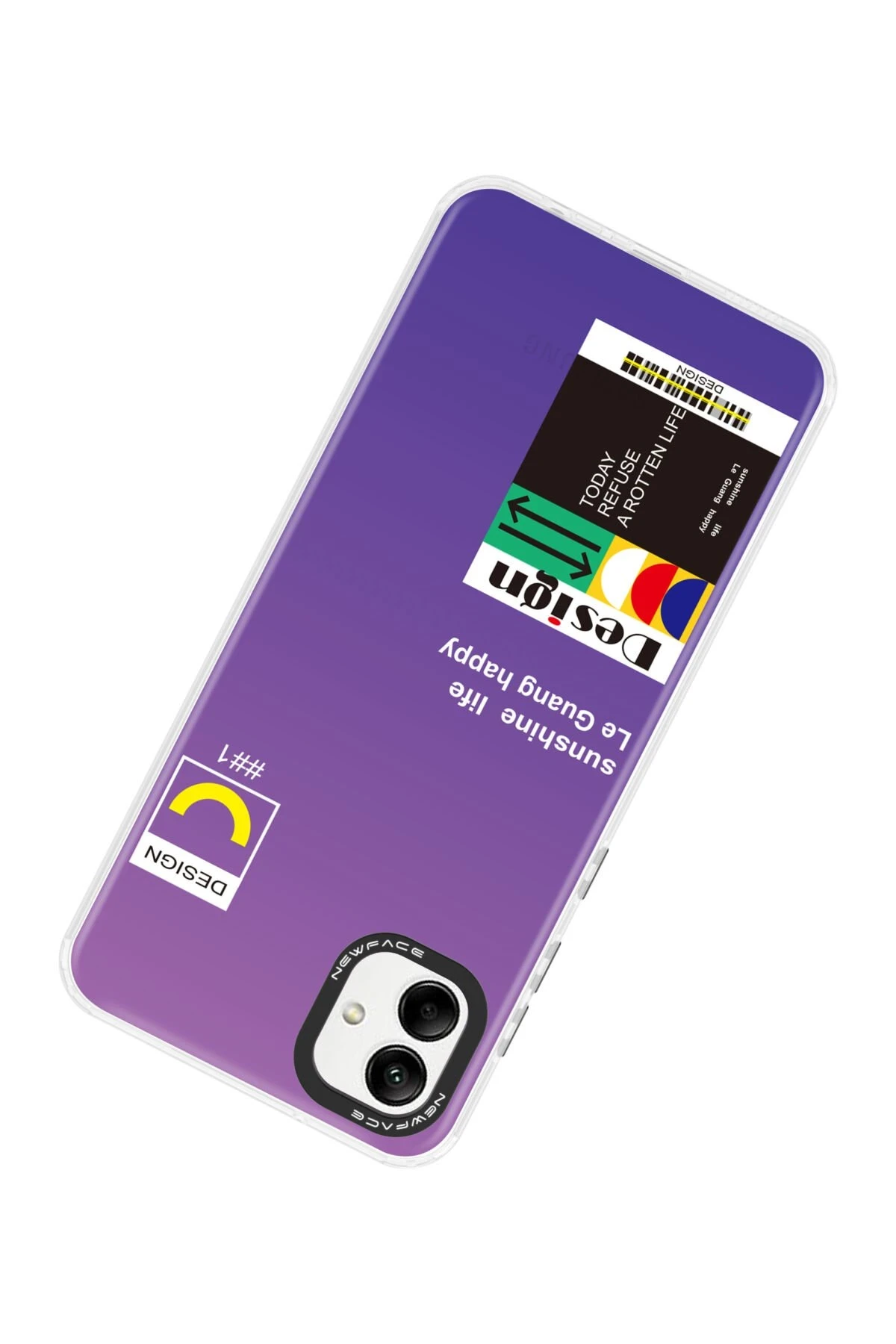 Newface Samsung Galaxy A04 Kılıf Estoril Desenli Kapak - Estoril - 4 - Görsel 3