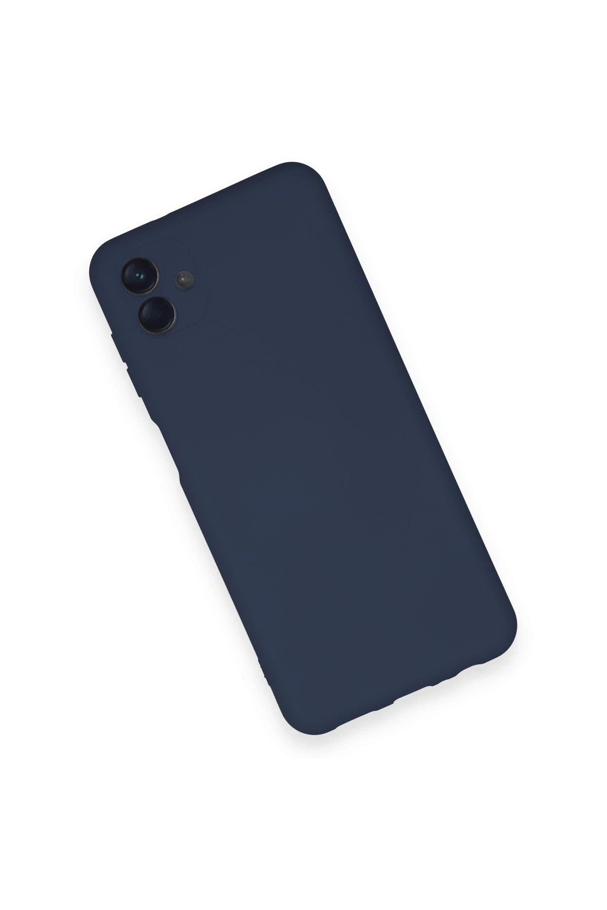 Newface Samsung Galaxy A04 Kılıf Nano içi Kadife Silikon - Lacivert - Görsel 3