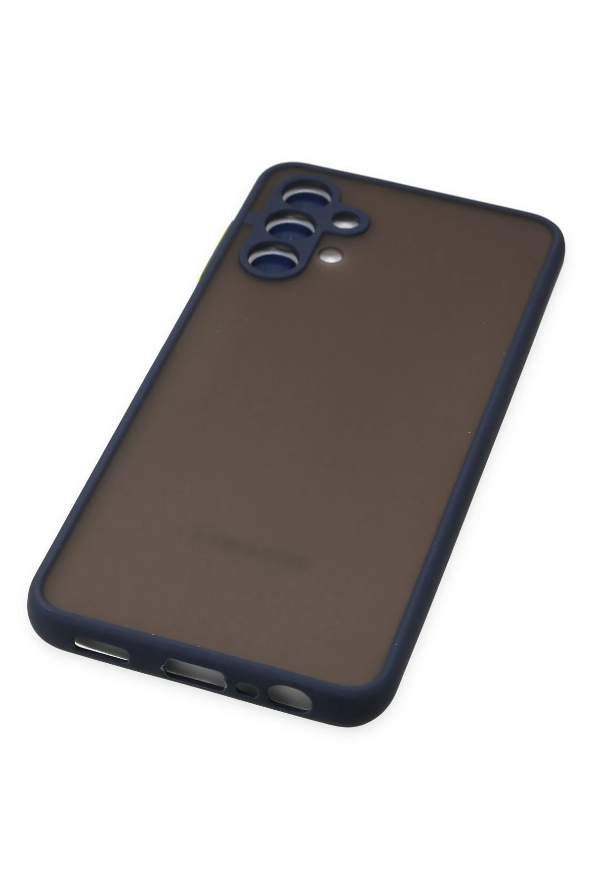 Newface Samsung Galaxy A04S Kılıf Montreal Silikon Kapak - Lacivert - Görsel 5