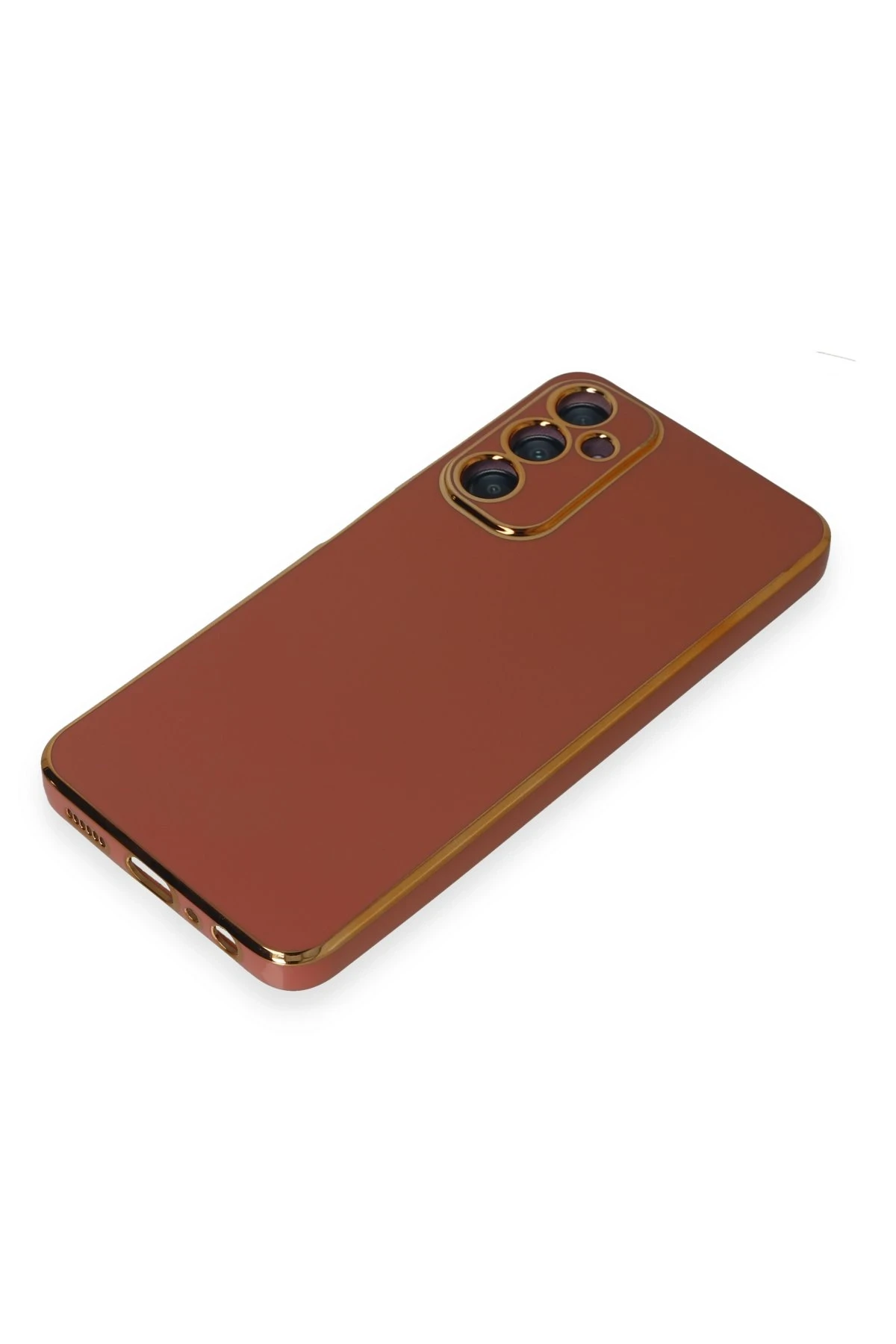 Newface Samsung Galaxy A05S Kılıf Volet Silikon - Kırmızı - Görsel 4