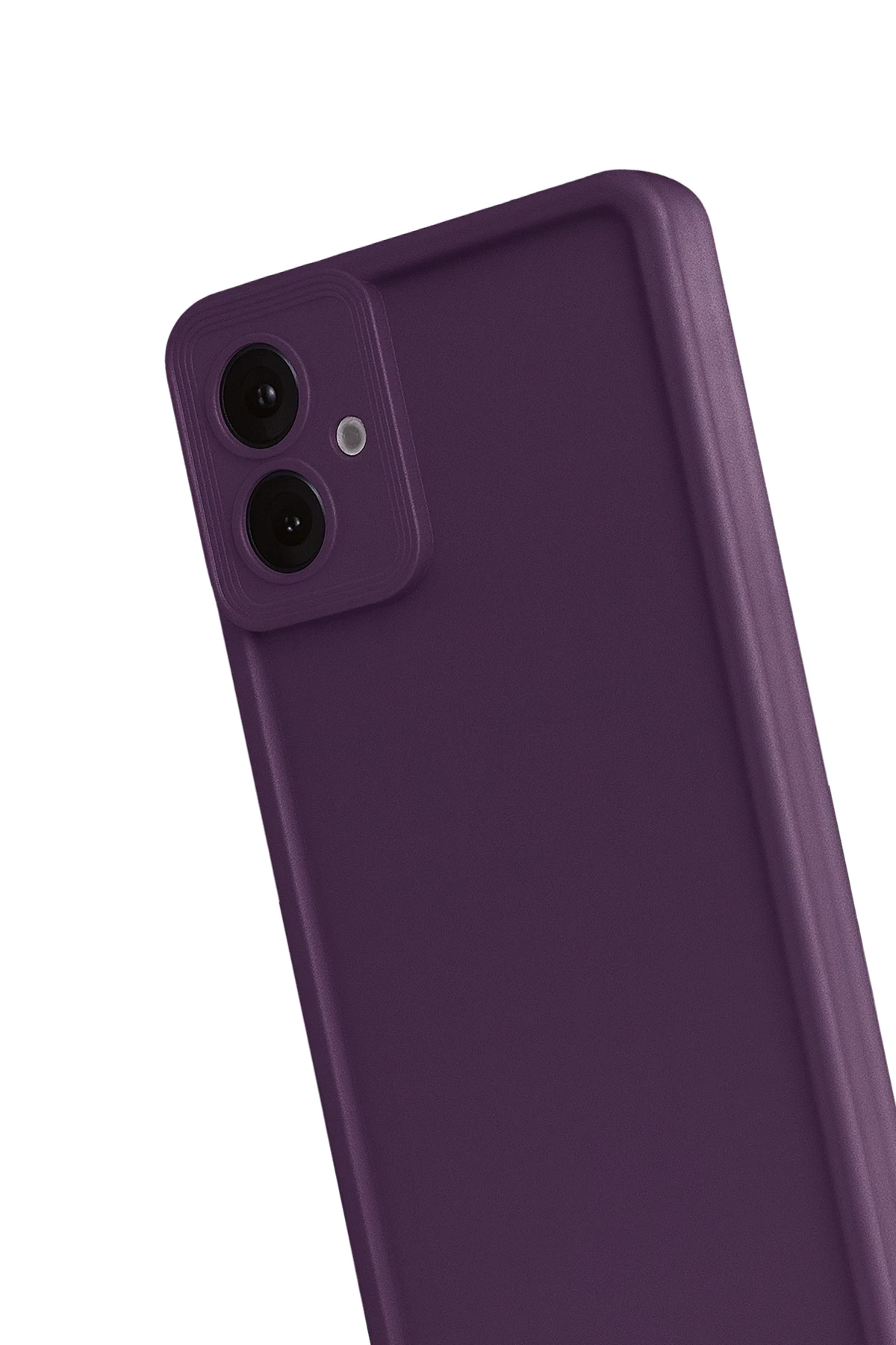 Newface Samsung Galaxy A07 4G Viera Silikon - Mürdüm - Görsel 3