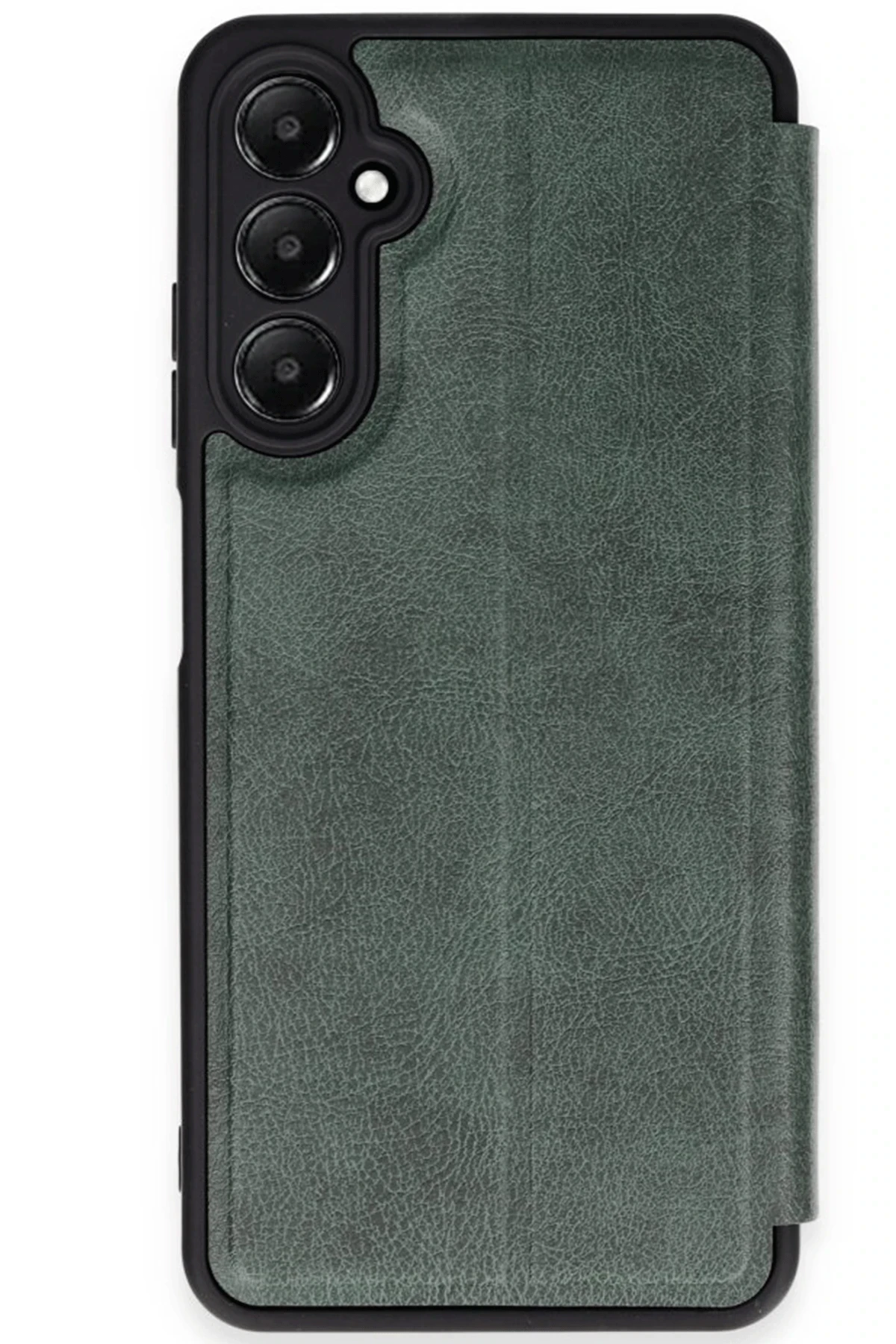 Newface Samsung Galaxy A17 5G Flip Cover - Yeşil - Görsel 3