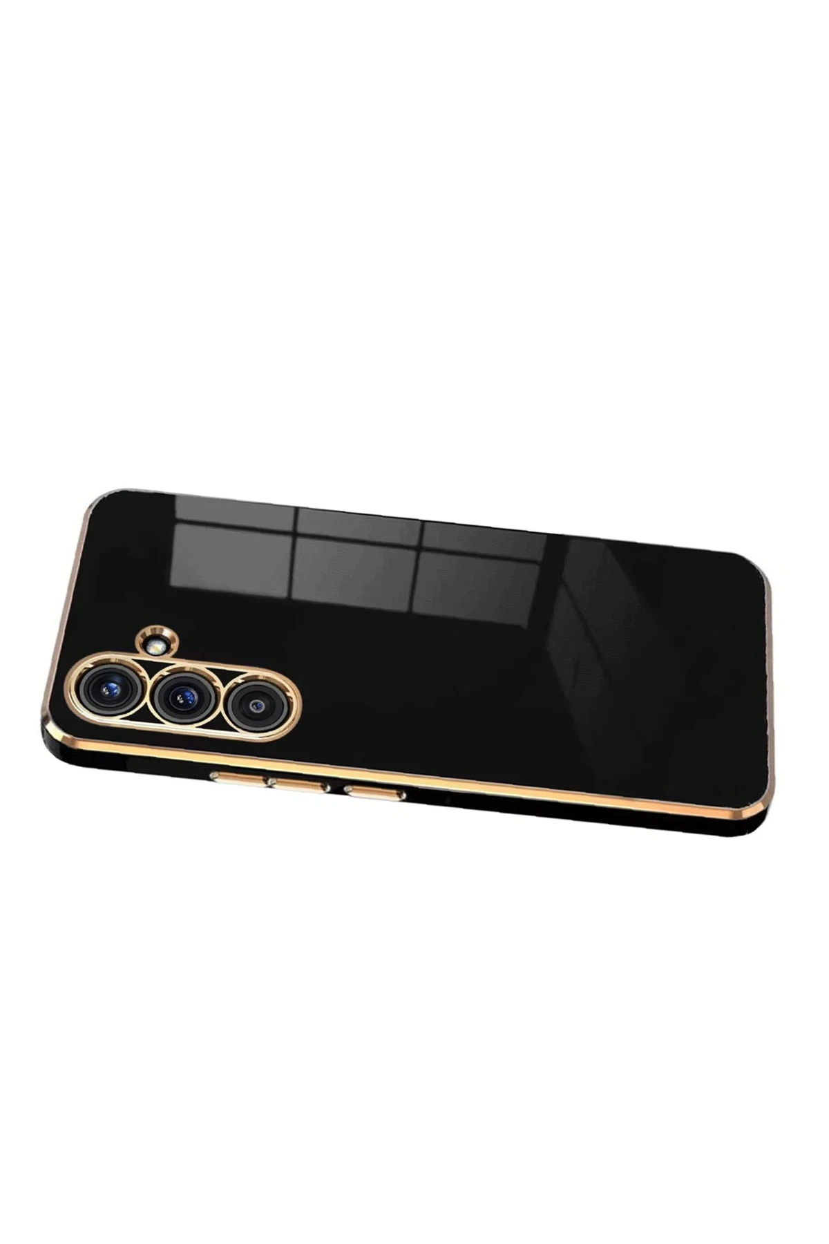 Newface Samsung Galaxy A17 5G Volet Silikon - Siyah - Görsel 3