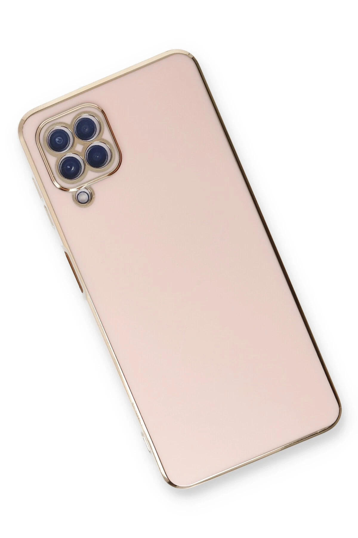 Newface Samsung Galaxy A22 Kılıf Volet Silikon - Pembe - Görsel 3