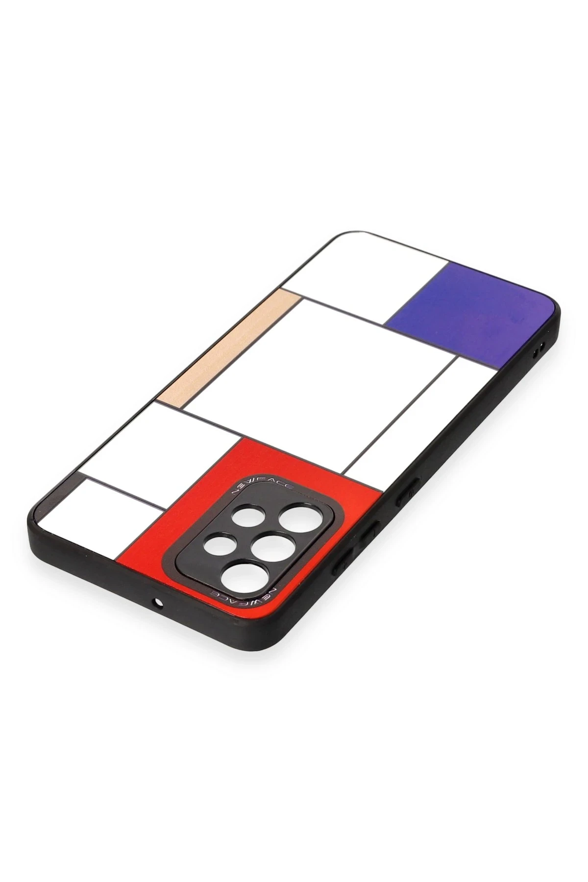 Newface Samsung Galaxy A52 Kılıf Mirror Desenli Kapak - Mirror - 9 - Görsel 3