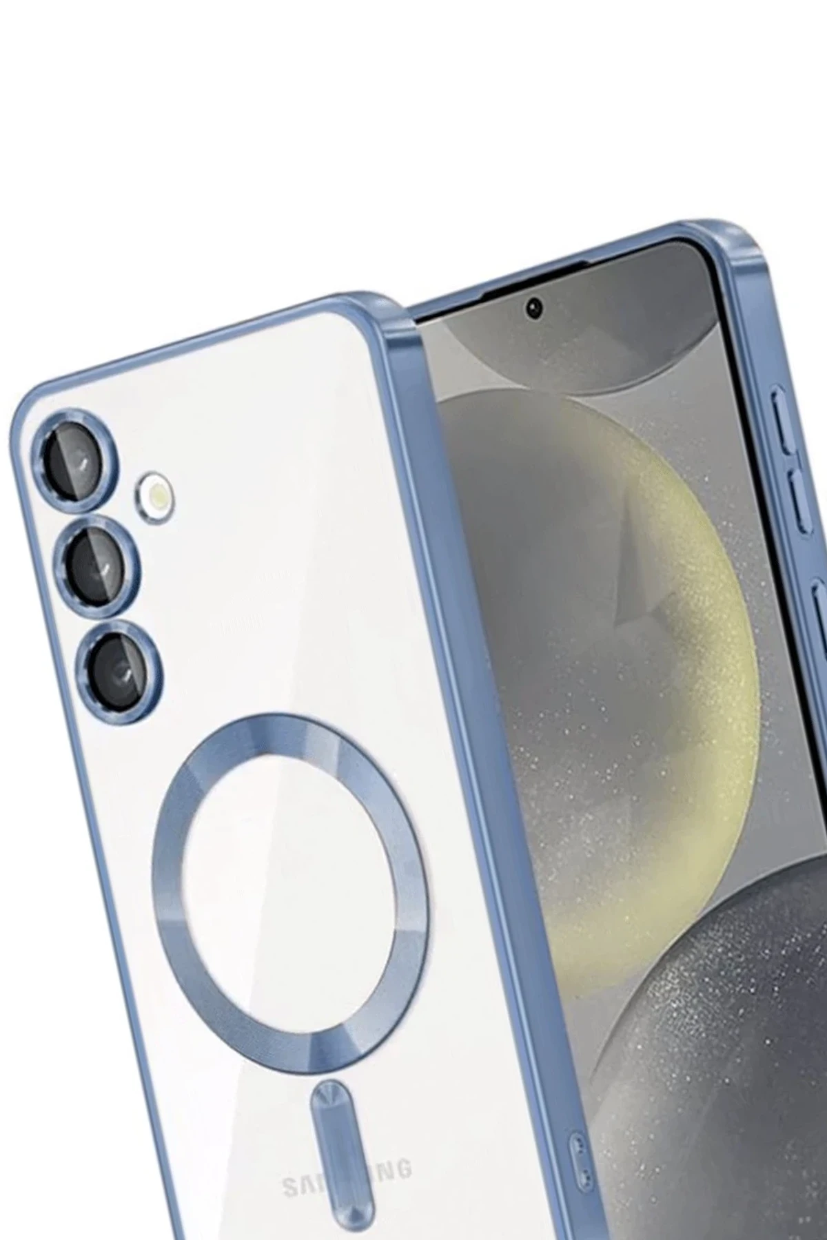 Newface Samsung Galaxy A54 5G Kross Magneticsafe Kapak - Sierra Blue - Görsel 3