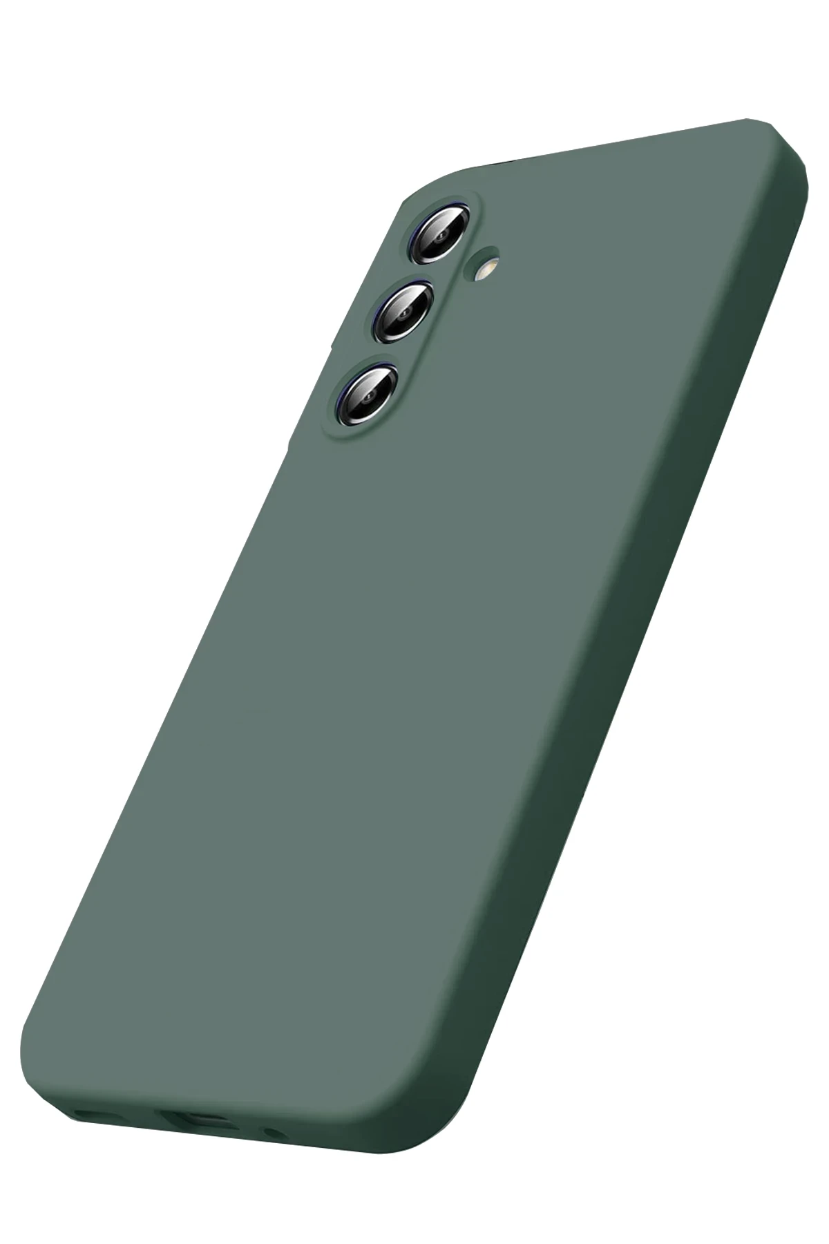Newface Samsung Galaxy A57 5G First Silikon - Koyu Yeşil - Görsel 3