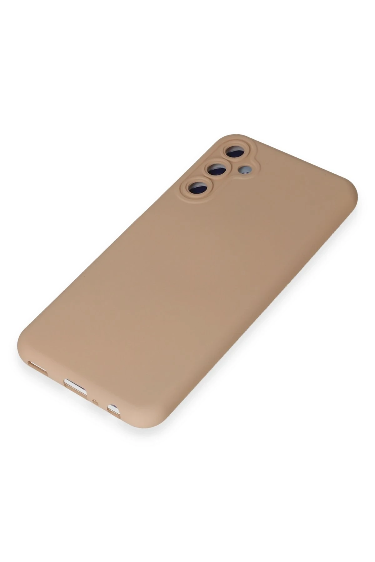 Newface Samsung Galaxy M14 5G Kılıf Nano içi Kadife Silikon - Pudra - Görsel 4