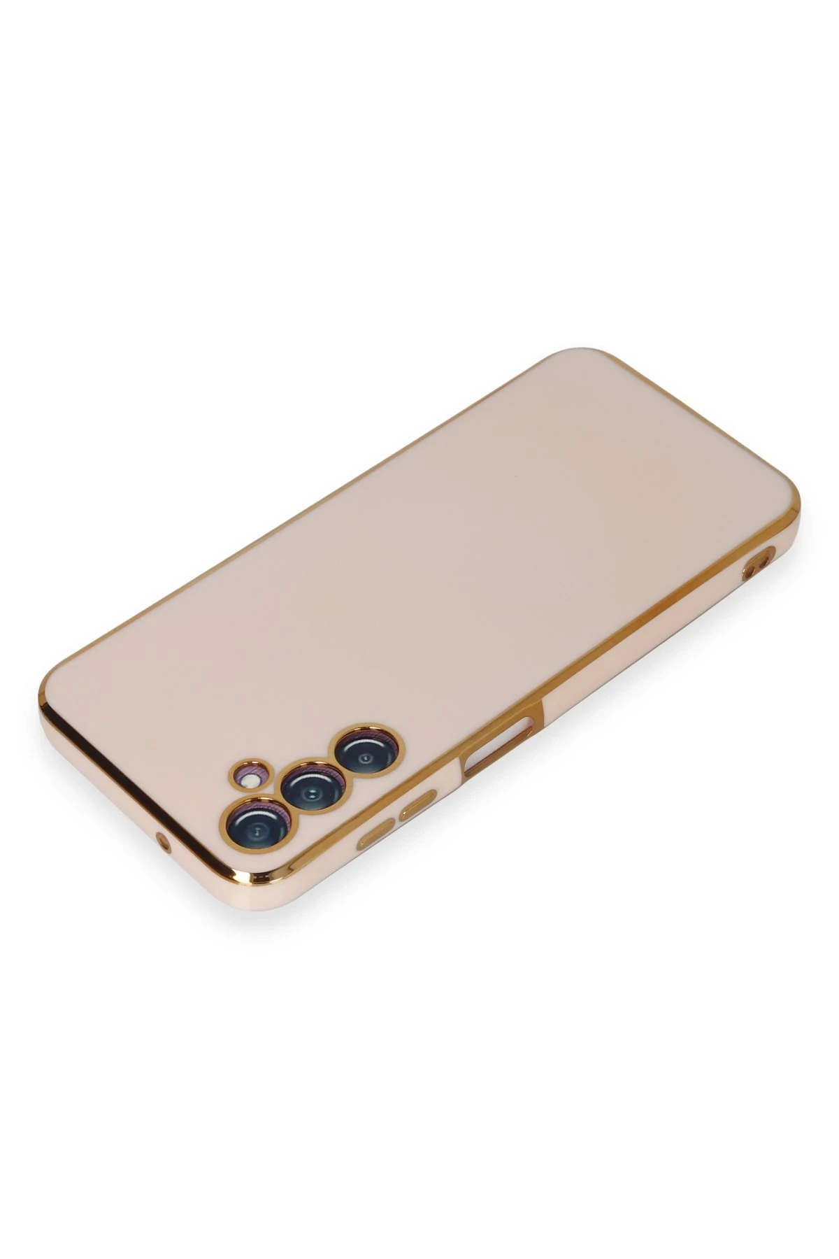 Newface Samsung Galaxy M14 5G Kılıf Volet Silikon - Pembe - Görsel 3