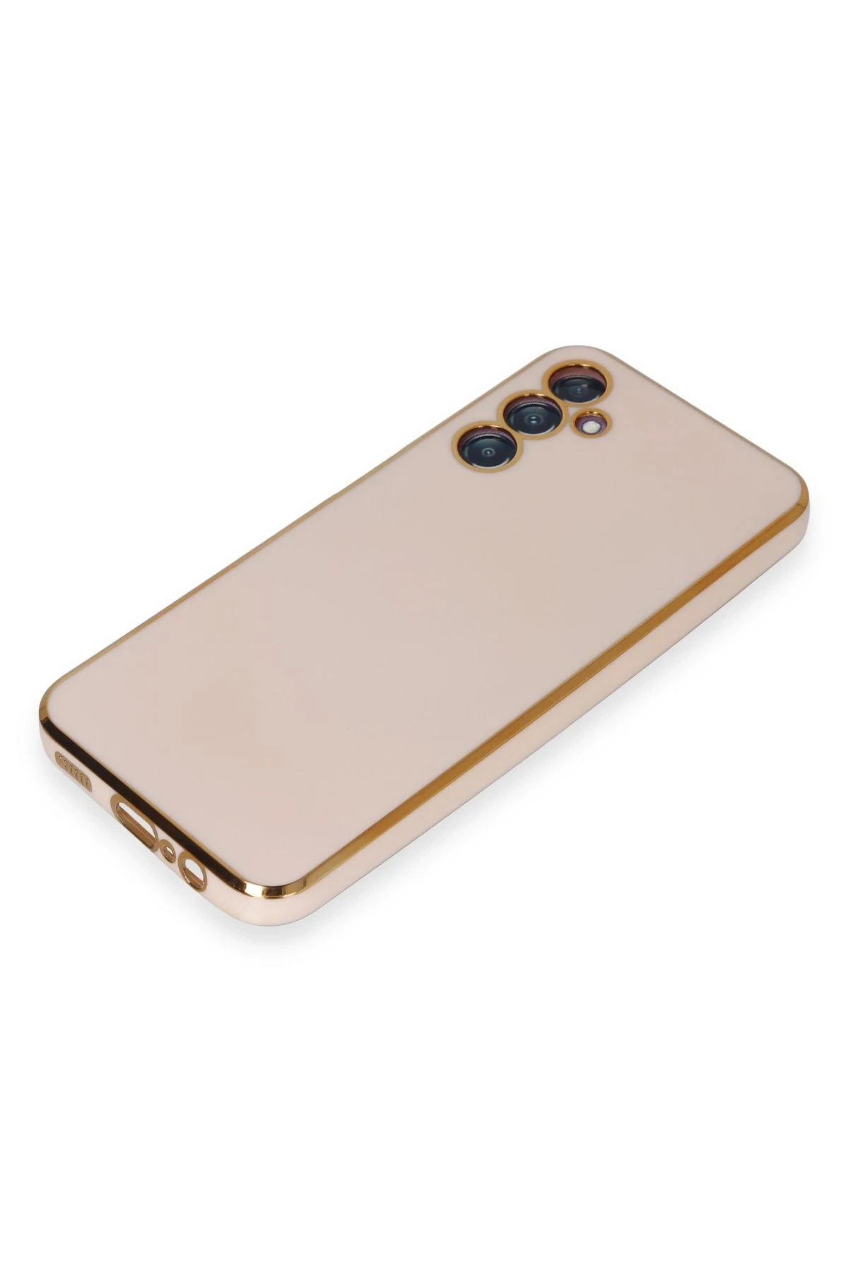 Newface Samsung Galaxy M14 5G Kılıf Volet Silikon - Pembe - Görsel 4