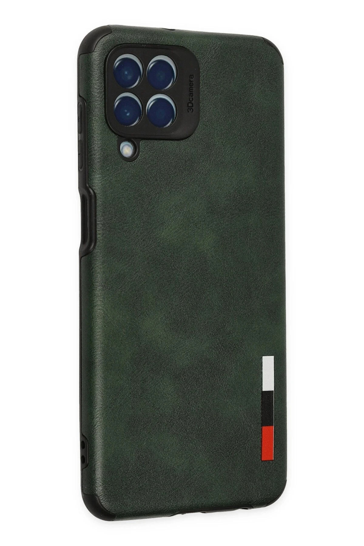 Newface Samsung Galaxy M33 Kılıf Loop Deri Silikon - Yeşil - Görsel 3