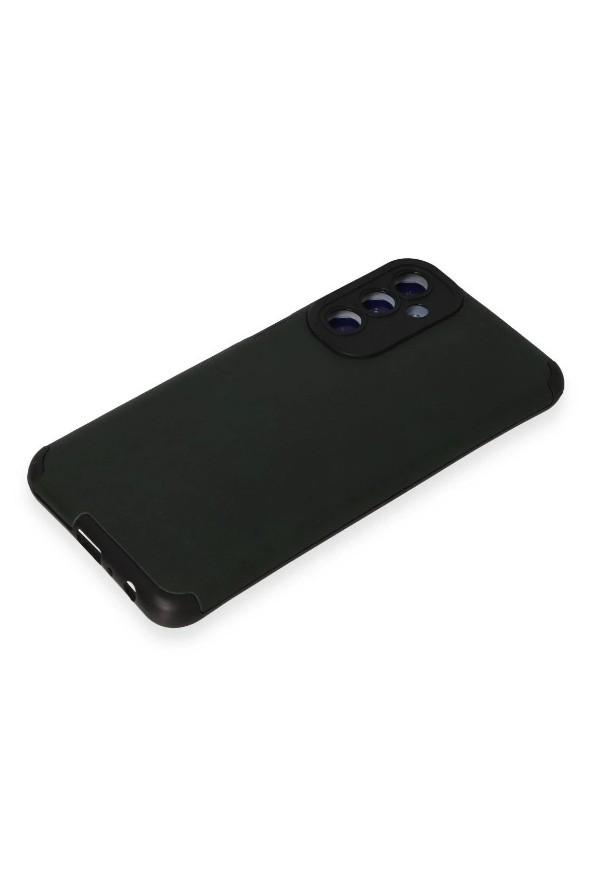 Newface Samsung Galaxy M34 5G Kılıf Loop Deri Silikon - Yeşil - Görsel 4