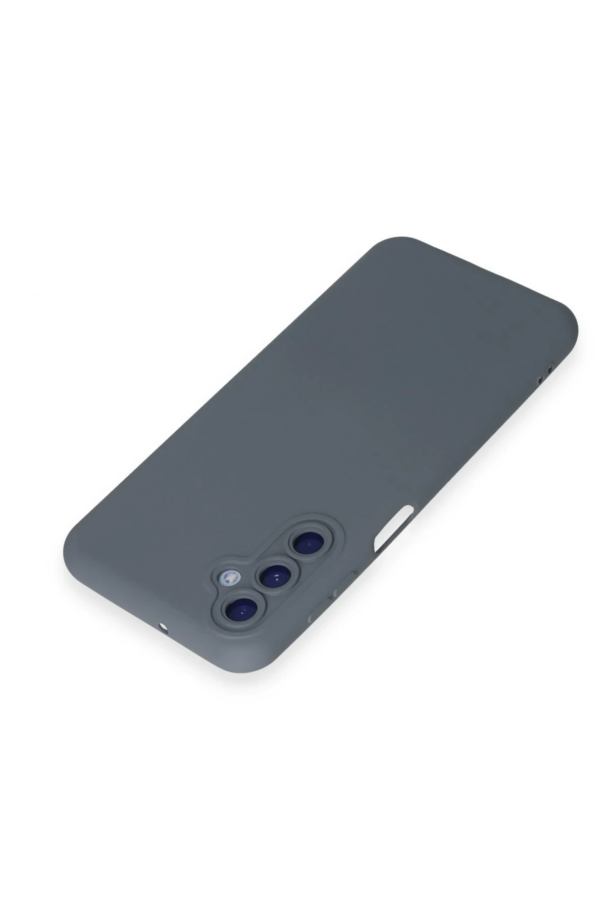 Newface Samsung Galaxy M34 5G Kılıf Nano içi Kadife Silikon - Gri - Görsel 3