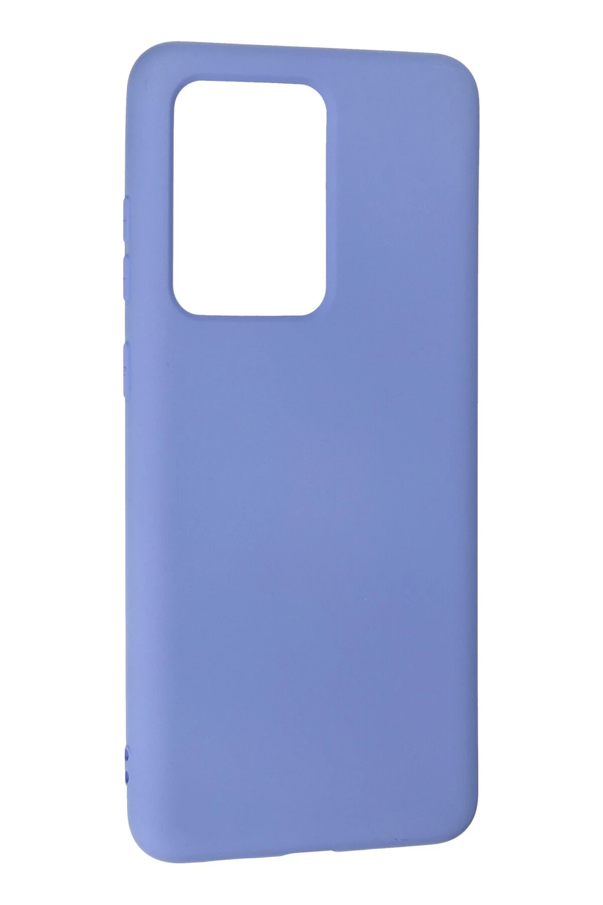 Newface Samsung Galaxy S20 Ultra Kılıf Nano içi Kadife Silikon - Lila - Görsel 3