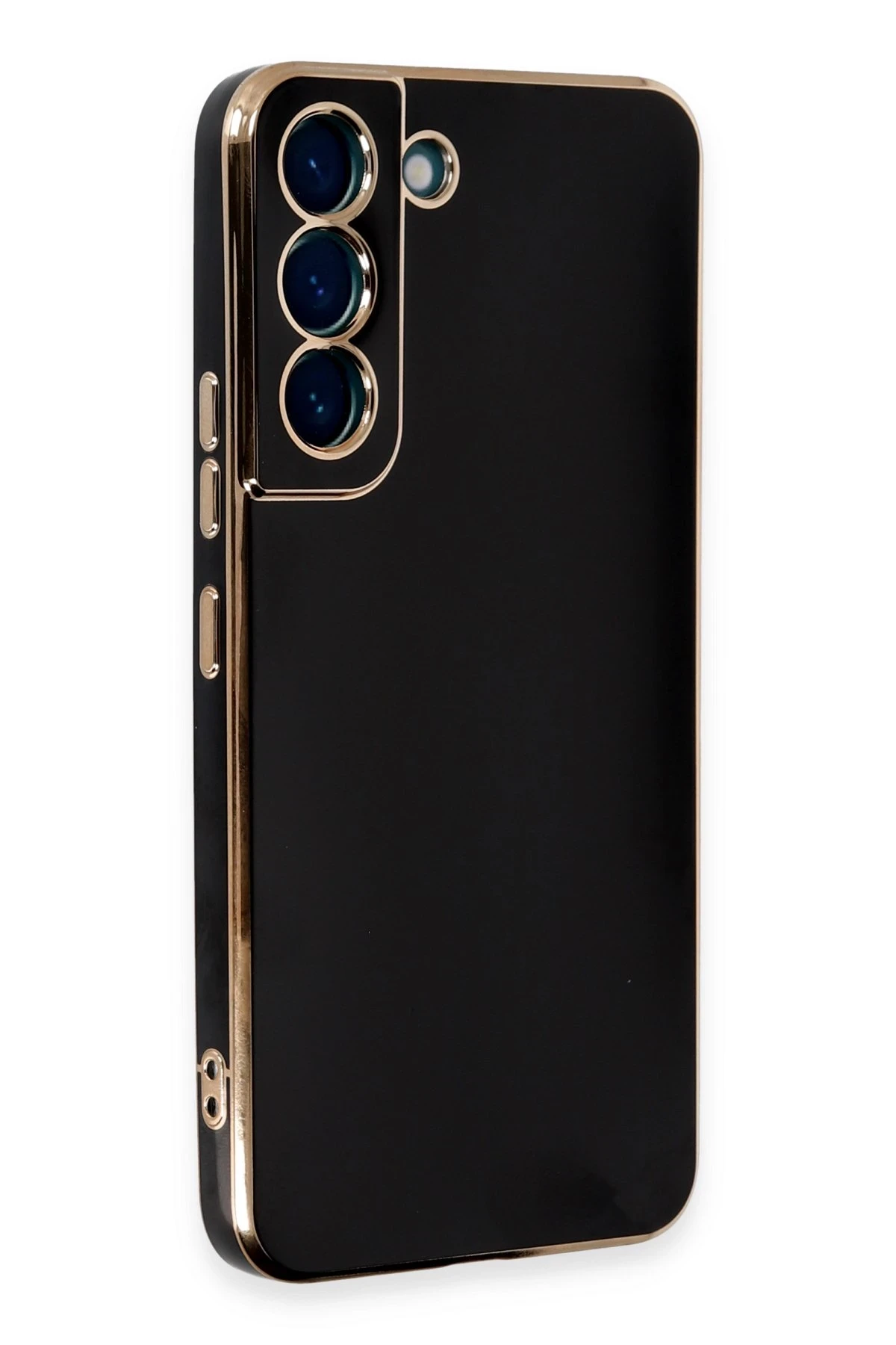 Newface Samsung Galaxy S21 Kılıf Volet Silikon - Siyah - Görsel 3