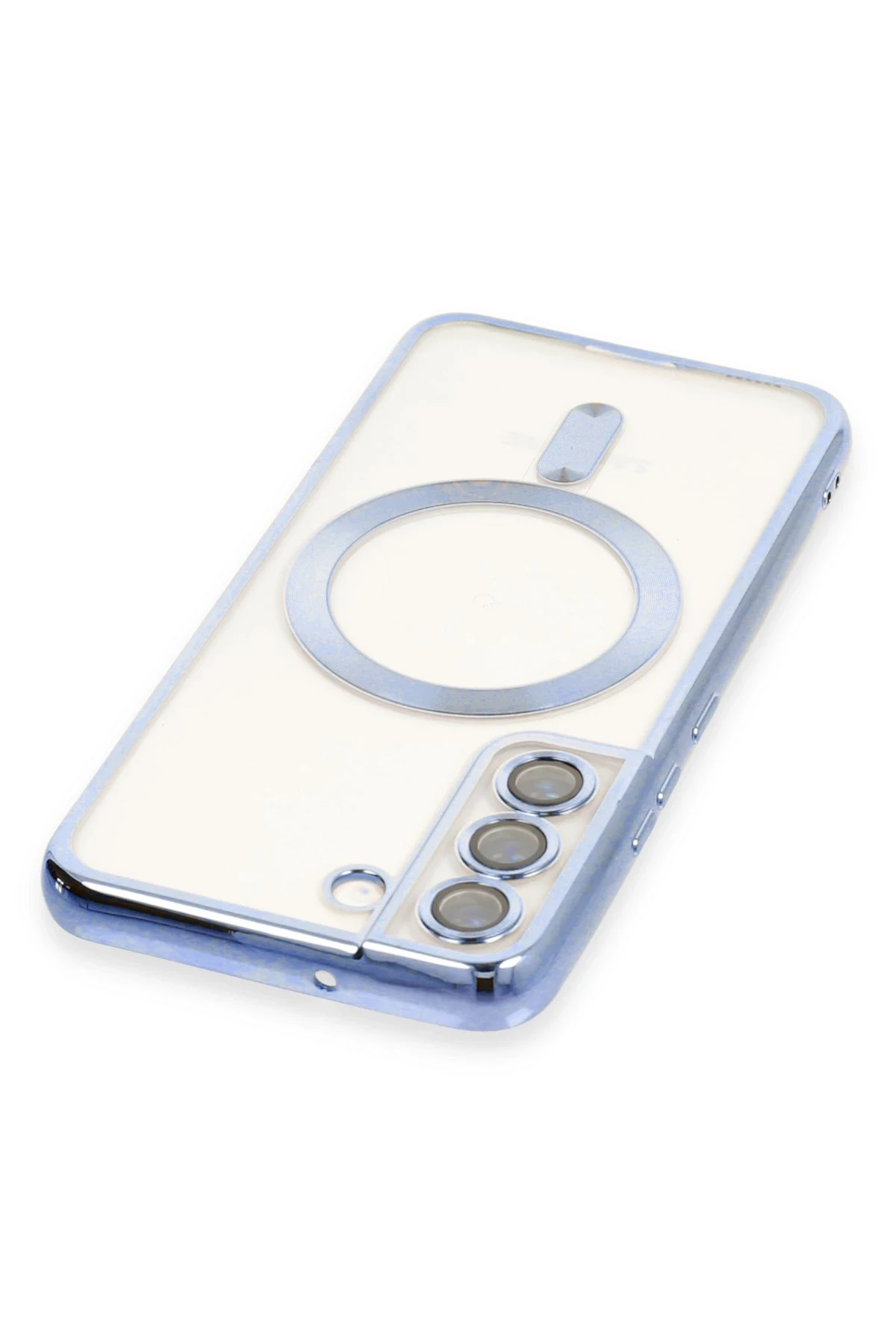Newface Samsung Galaxy S22 Kılıf Kross Magneticsafe Kapak - Sierra Blue - Görsel 3