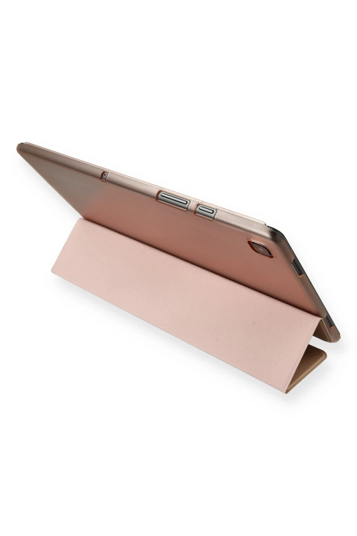 Newface Samsung Galaxy T500 Tab A7 10.4 Kılıf Tablet Smart Kılıf - Rose Gold - Görsel 3