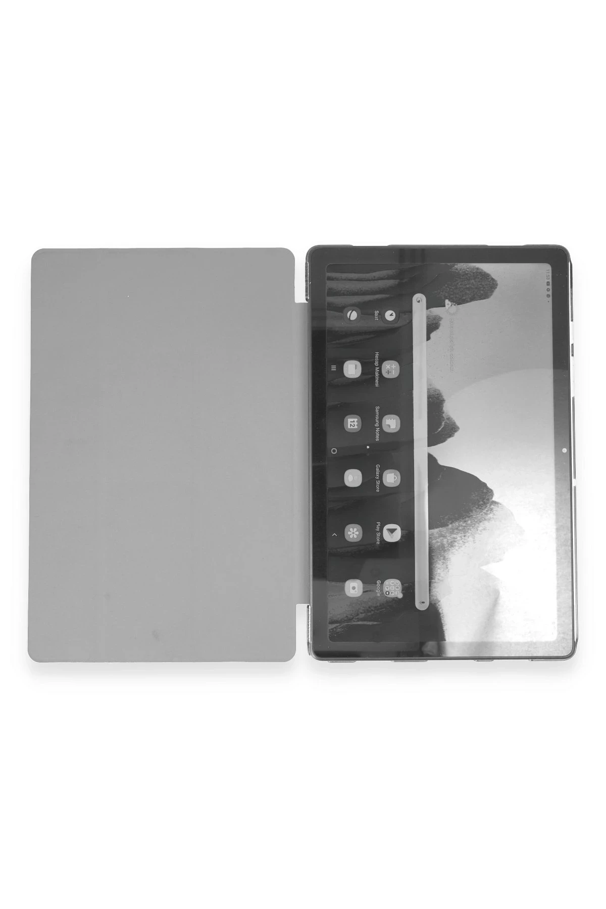 Newface Samsung Galaxy X200 Tab A8 10.5 Kılıf Tablet Smart Kılıf - Gri - Görsel 3