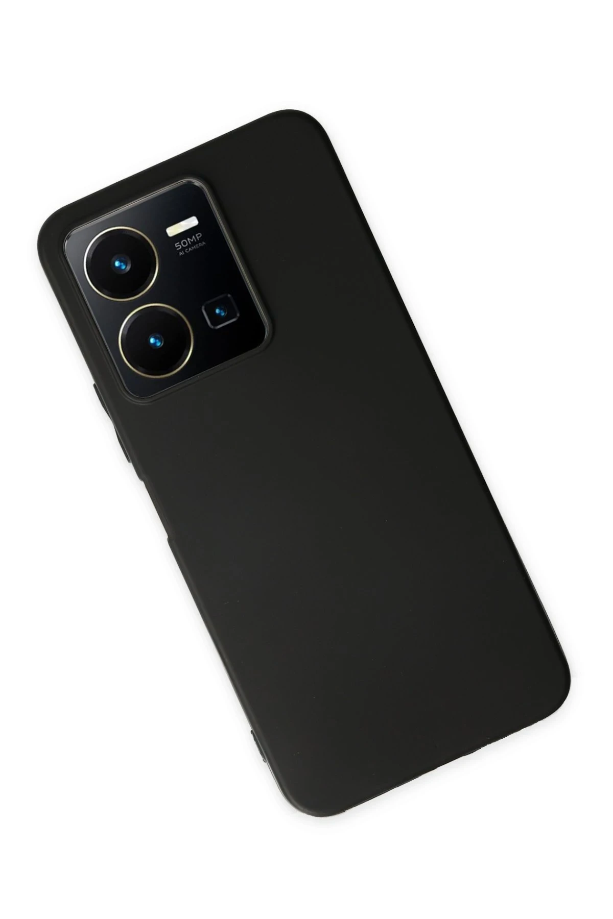 Newface Vivo Y35 Kılıf First Silikon - Siyah - Görsel 3