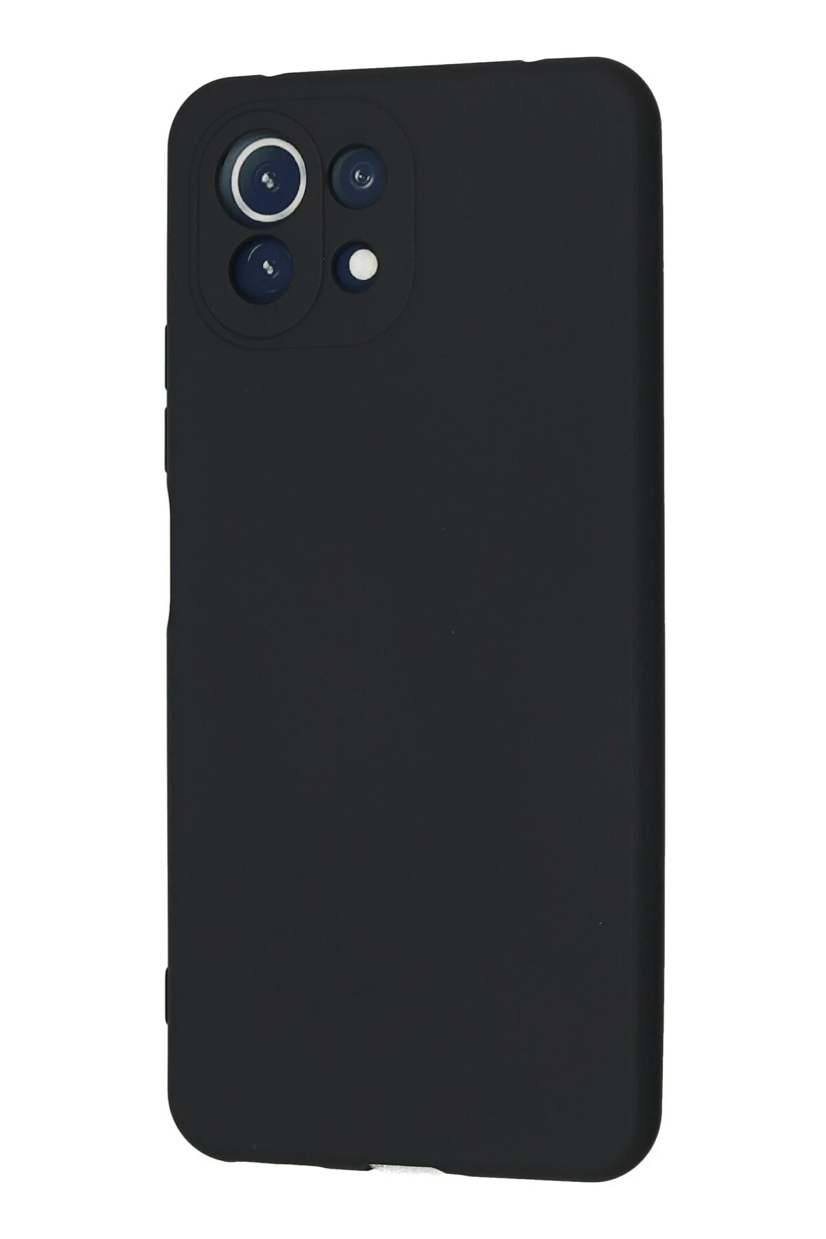 Newface Xiaomi Mİ 11 Lite Kılıf Nano içi Kadife Silikon - Lacivert - Görsel 3
