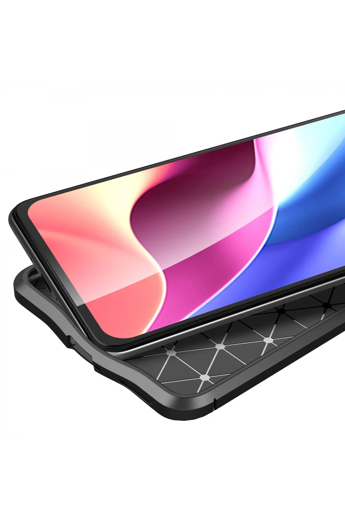 Newface Xiaomi Poco F3 Kılıf Auto Focus Kapak - Siyah - Görsel 3