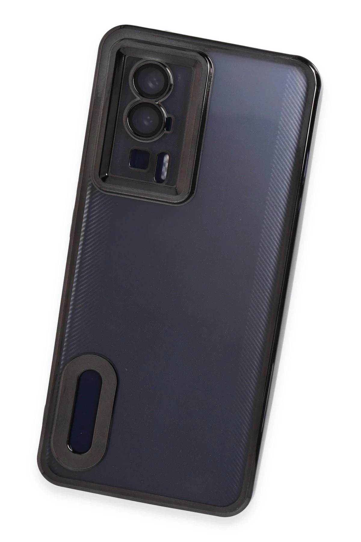 Newface Xiaomi Poco F5 Pro Kılıf Slot Silikon - Siyah - Görsel 3