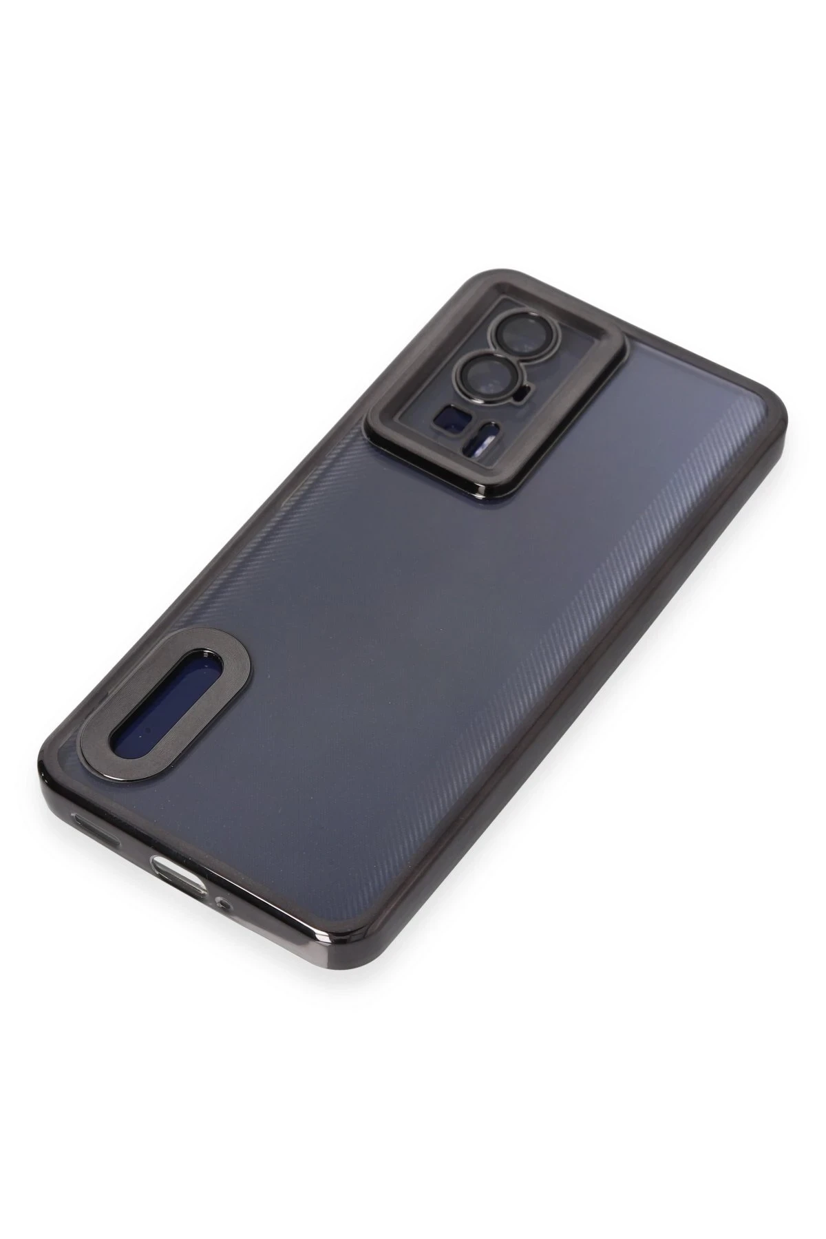 Newface Xiaomi Poco F5 Pro Kılıf Slot Silikon - Siyah - Görsel 6