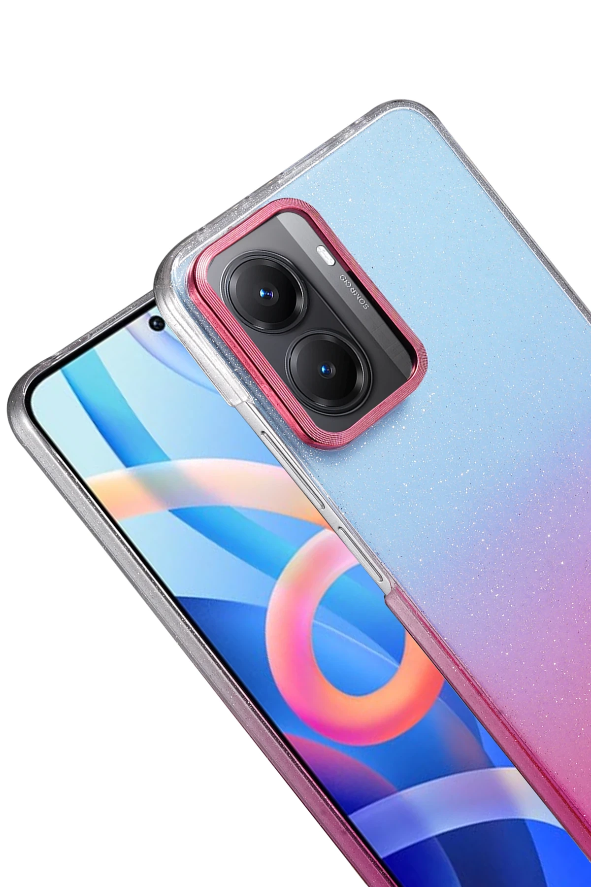 Newface Xiaomi Poco X7 Pro Glossy Kapak - Pembe - Görsel 3