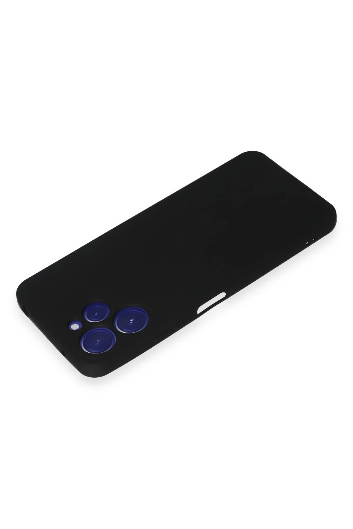 Newface Xiaomi Redmi 12 Kılıf Nano içi Kadife Silikon - Siyah - Görsel 3