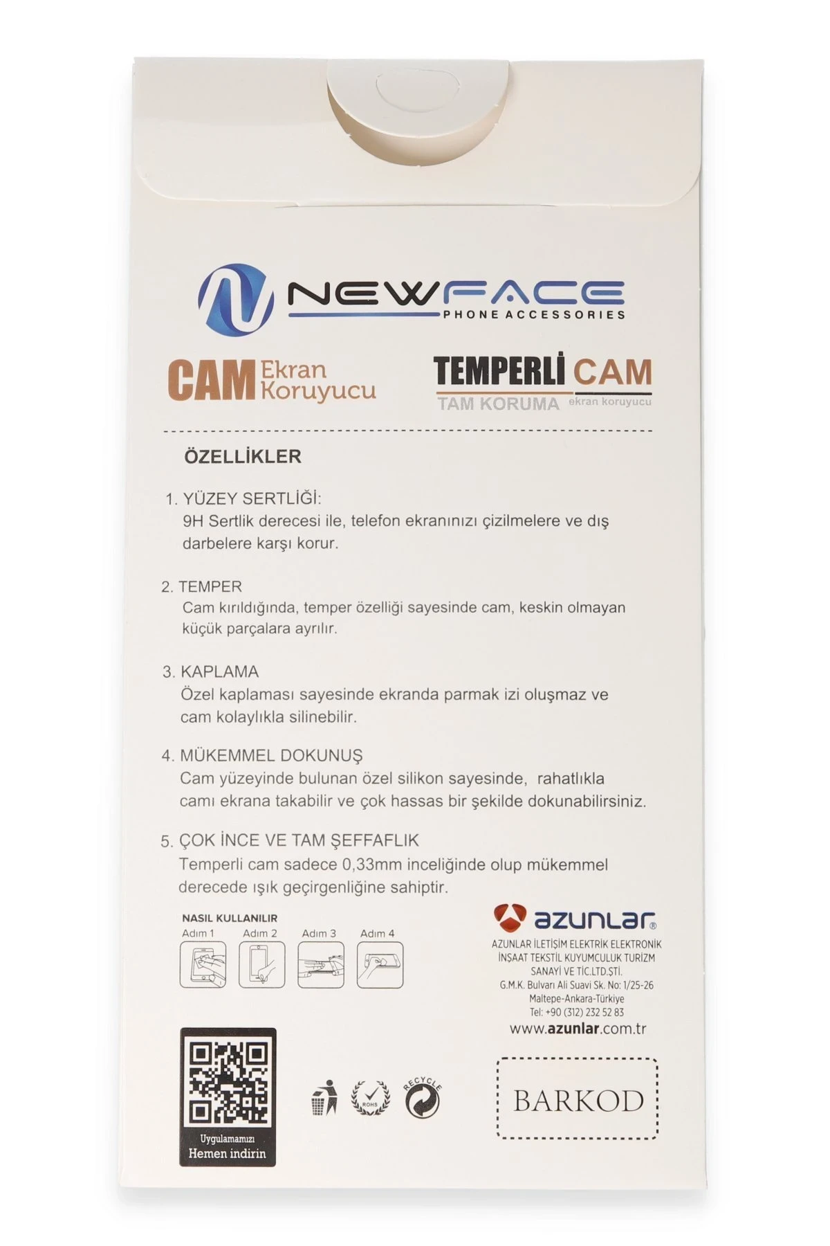 Newface Xiaomi Redmi 13 4G 3D Antistatik Hayalet Cam Ekran Koruyucu - Görsel 4