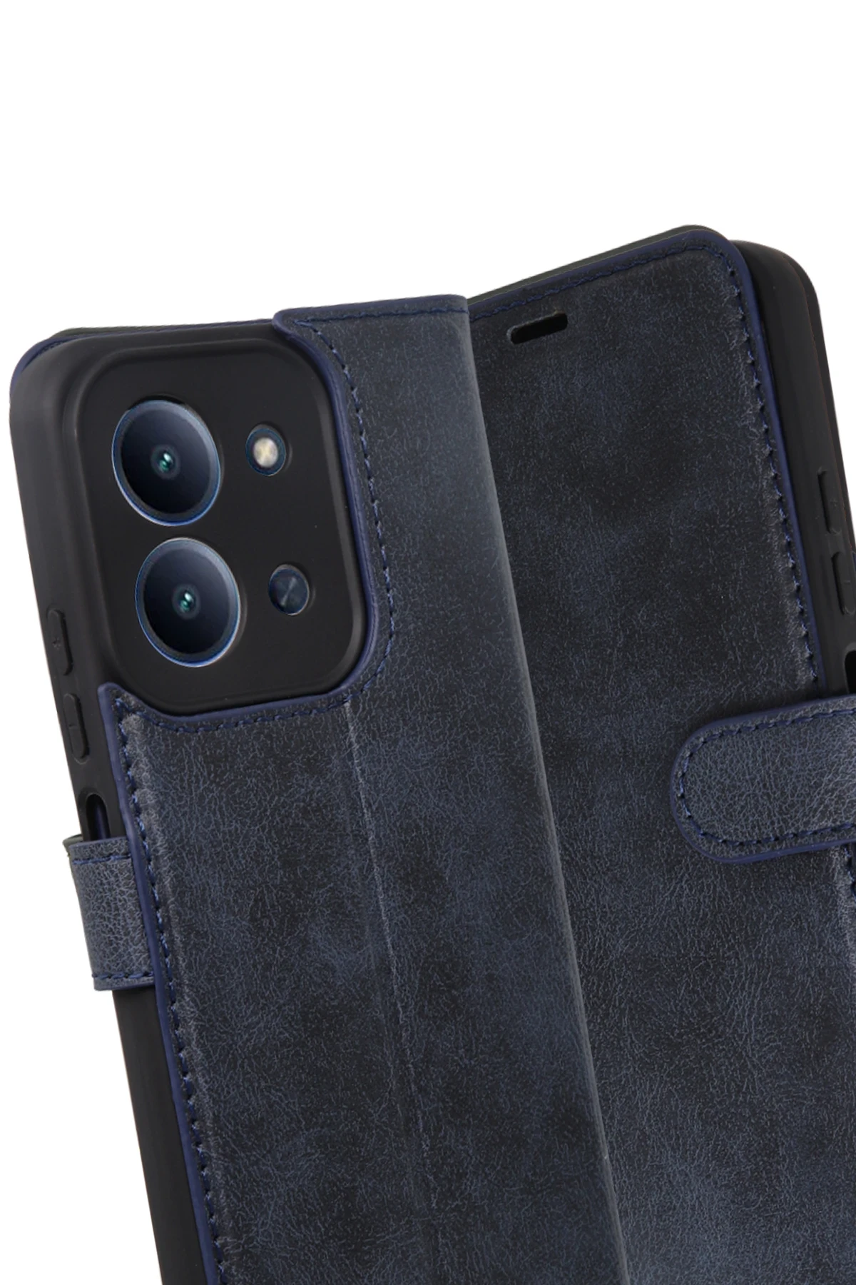 Newface Xiaomi Redmi 15C 4G Trend S Plus Kapaklı Kılıf - Lacivert - Görsel 3