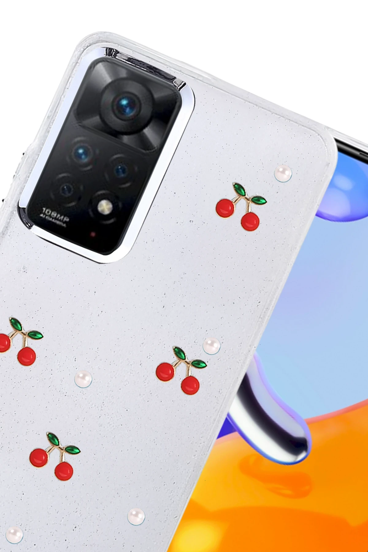 Newface Xiaomi Redmi Note 11 Pro Fiyonk Desenli Kapak - Desen 9 - Görsel 3