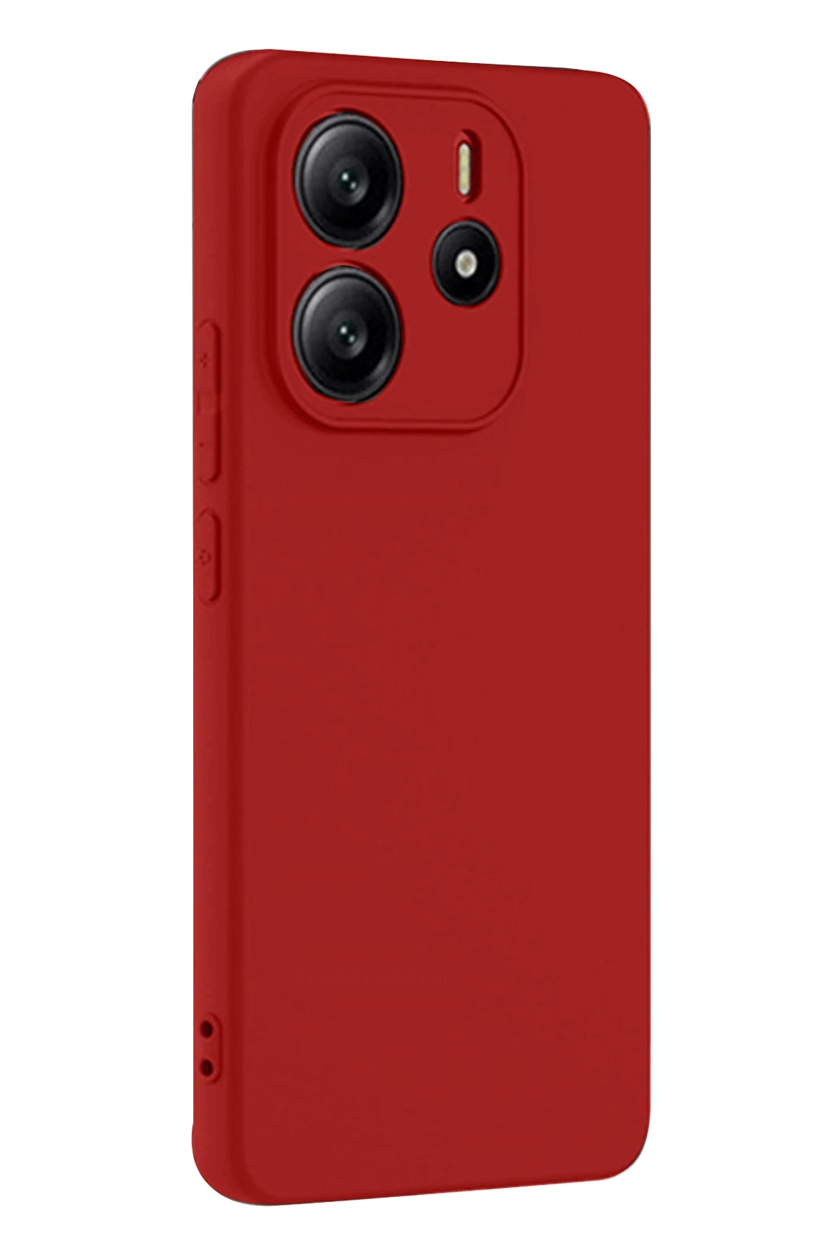 Newface Xiaomi Redmi Note 14 4G Kılıf First Silikon - Kırmızı - Görsel 3
