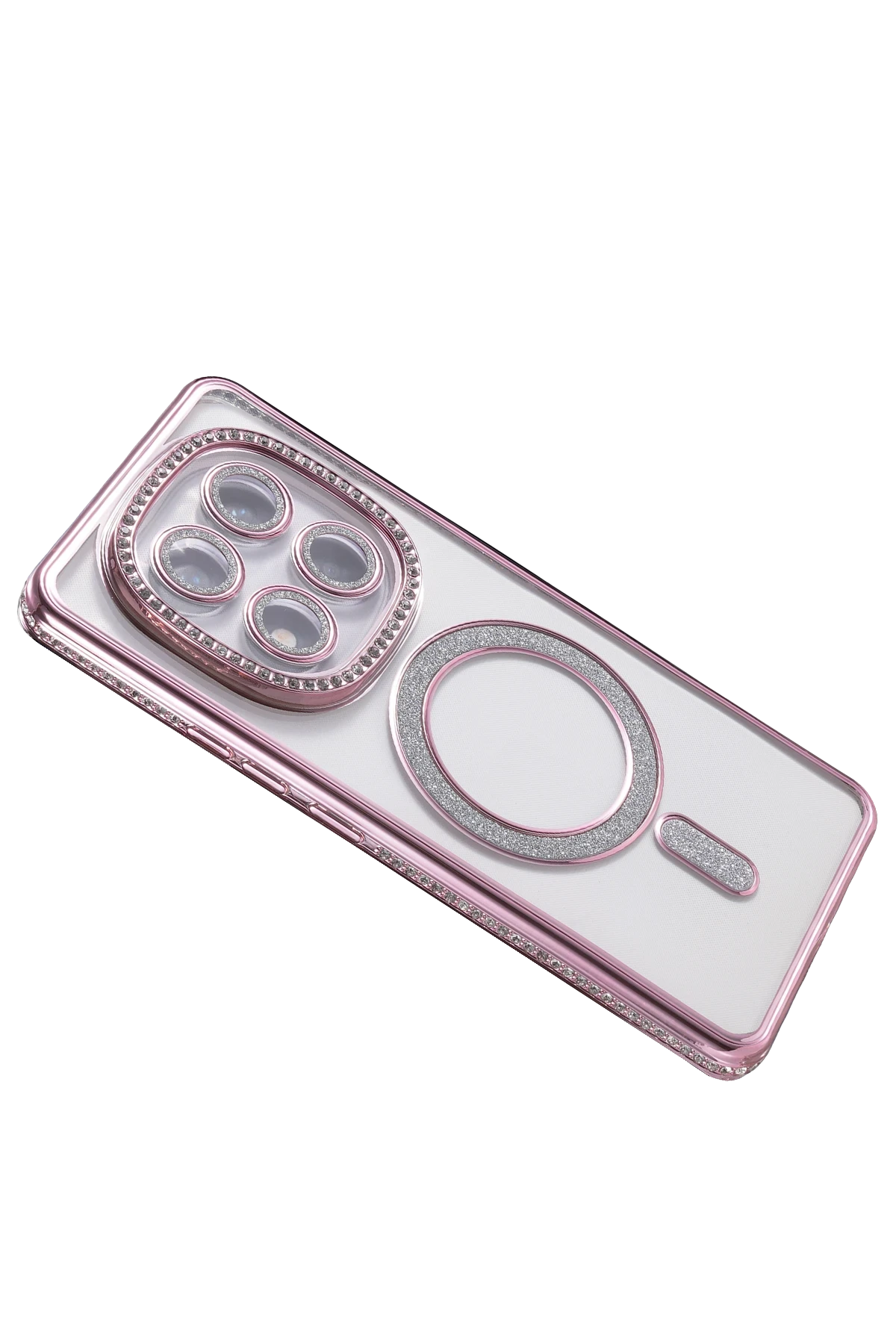 Newface Xiaomi Redmi Note 14 Pro 4G Joke Simli Magneticsafe Kılıf - Pembe - Görsel 4