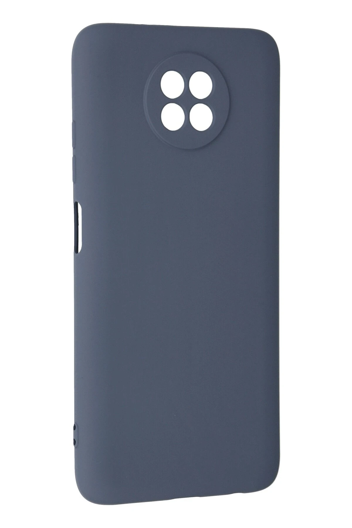 Newface Xiaomi Redmi Note 9 5G Kılıf Nano içi Kadife Silikon - Gri - Görsel 3