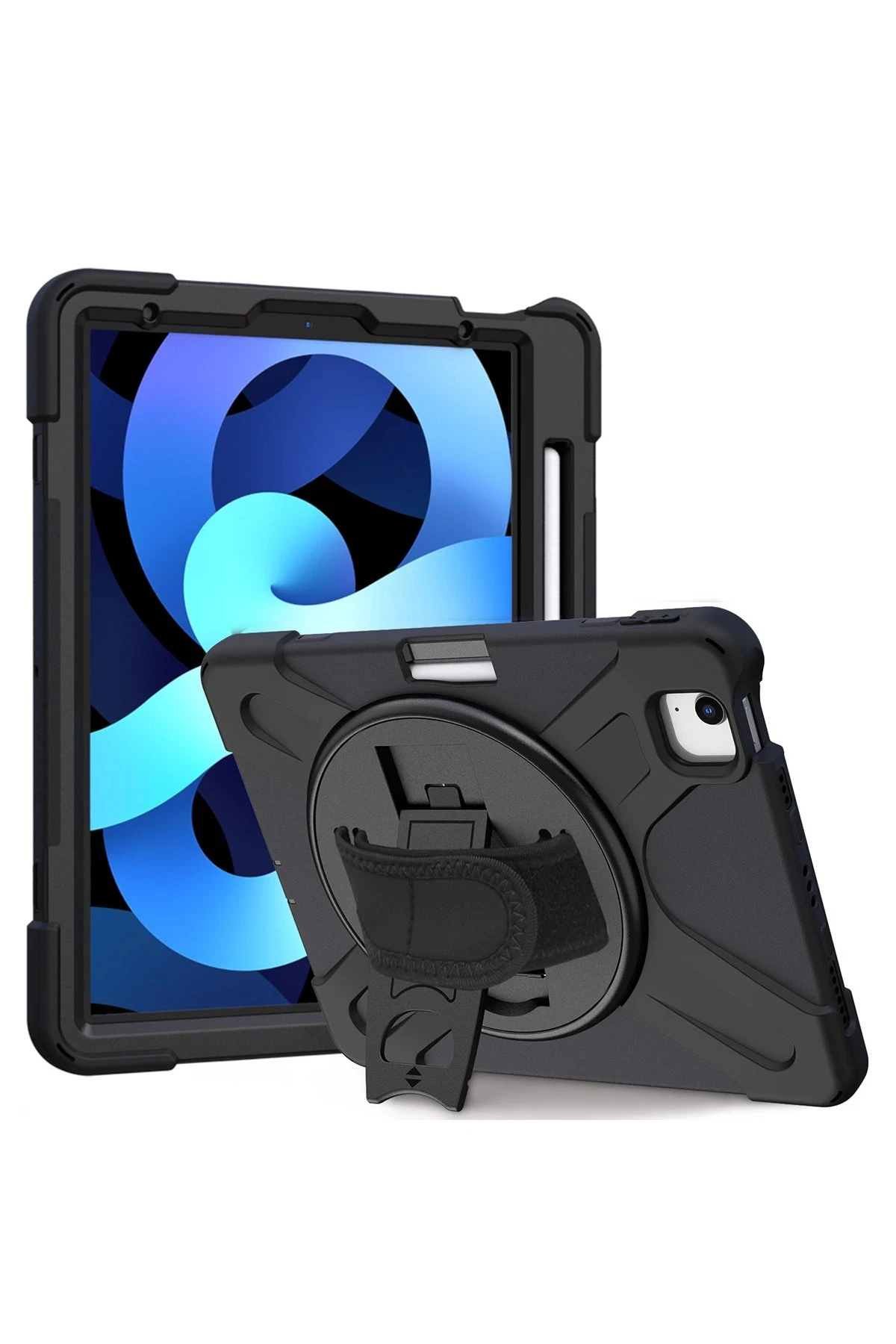 Newface iPad 2022 10.9 (10.nesil) Kılıf Amazing Tablet Kapak - Siyah - Görsel 6