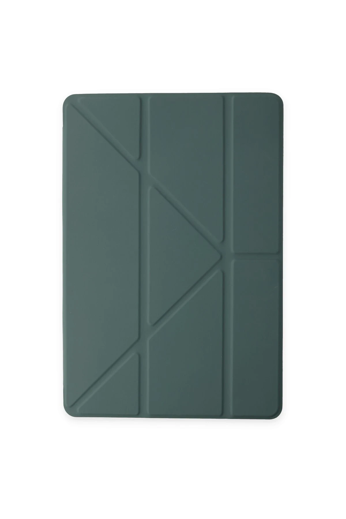 Newface iPad 9.7 (2018) Kılıf Kalemlikli Mars Tablet Kılıfı - Koyu Yeşil - Görsel 3