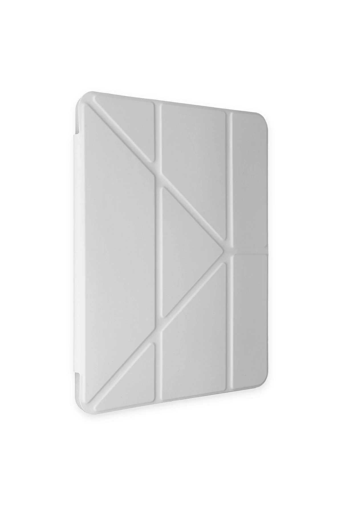 Newface iPad Air 4 10.9 Kılıf Kalemlikli Mars Tablet Kılıfı - Gri - Görsel 3