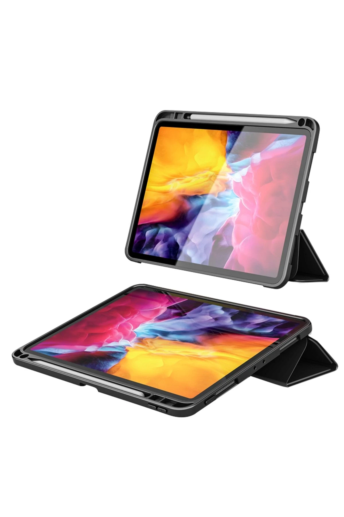 Newface iPad Air 4 10.9 Kılıf Tablet Focus Silikon - Yeşil - Görsel 4