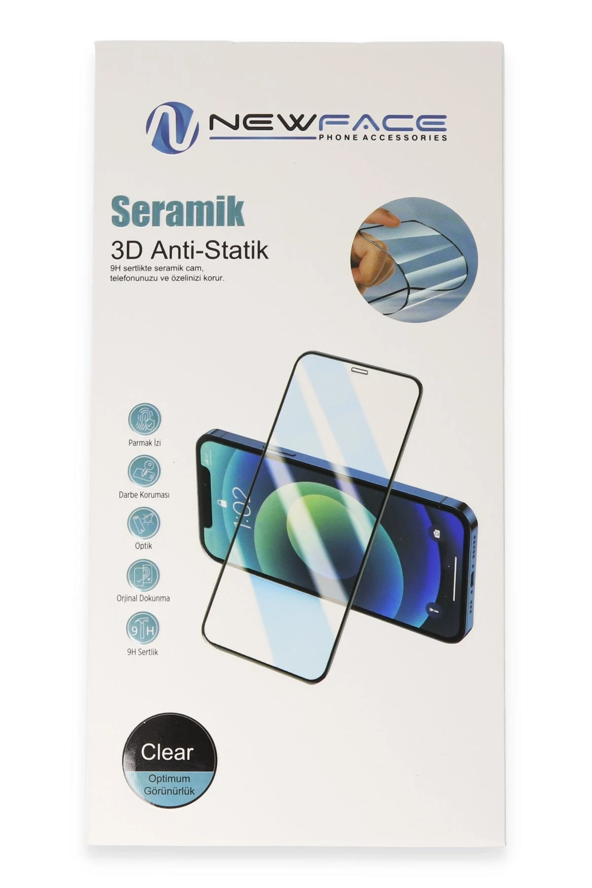 Newface iPhone 11 Pro Max 3D Antistatik Seramik Nano Ekran Koruyucu - Görsel 4