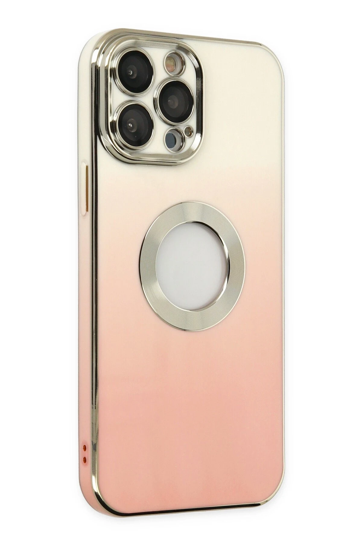 Newface iPhone 13 Pro Kılıf Best Silikon - Pembe - Görsel 3