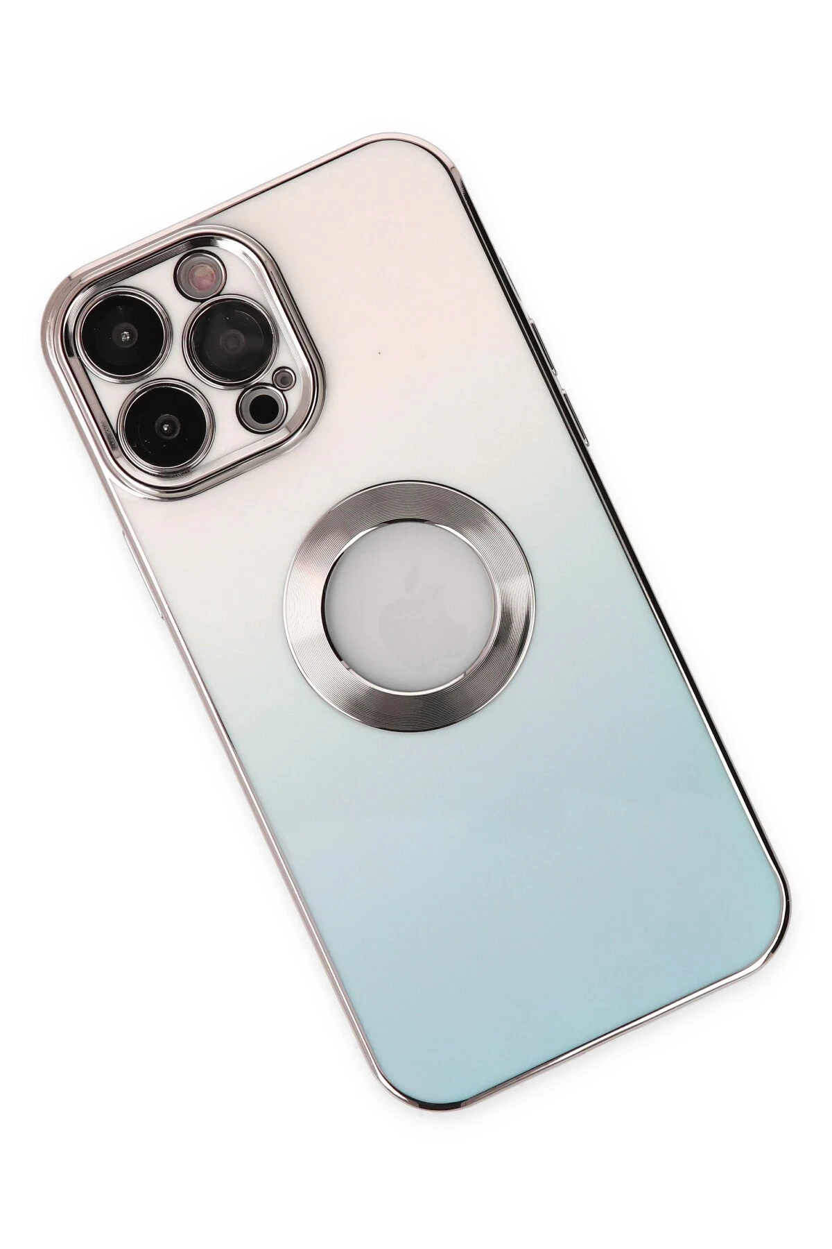 Newface iPhone 13 Pro Kılıf Best Silikon - Turkuaz - Görsel 3