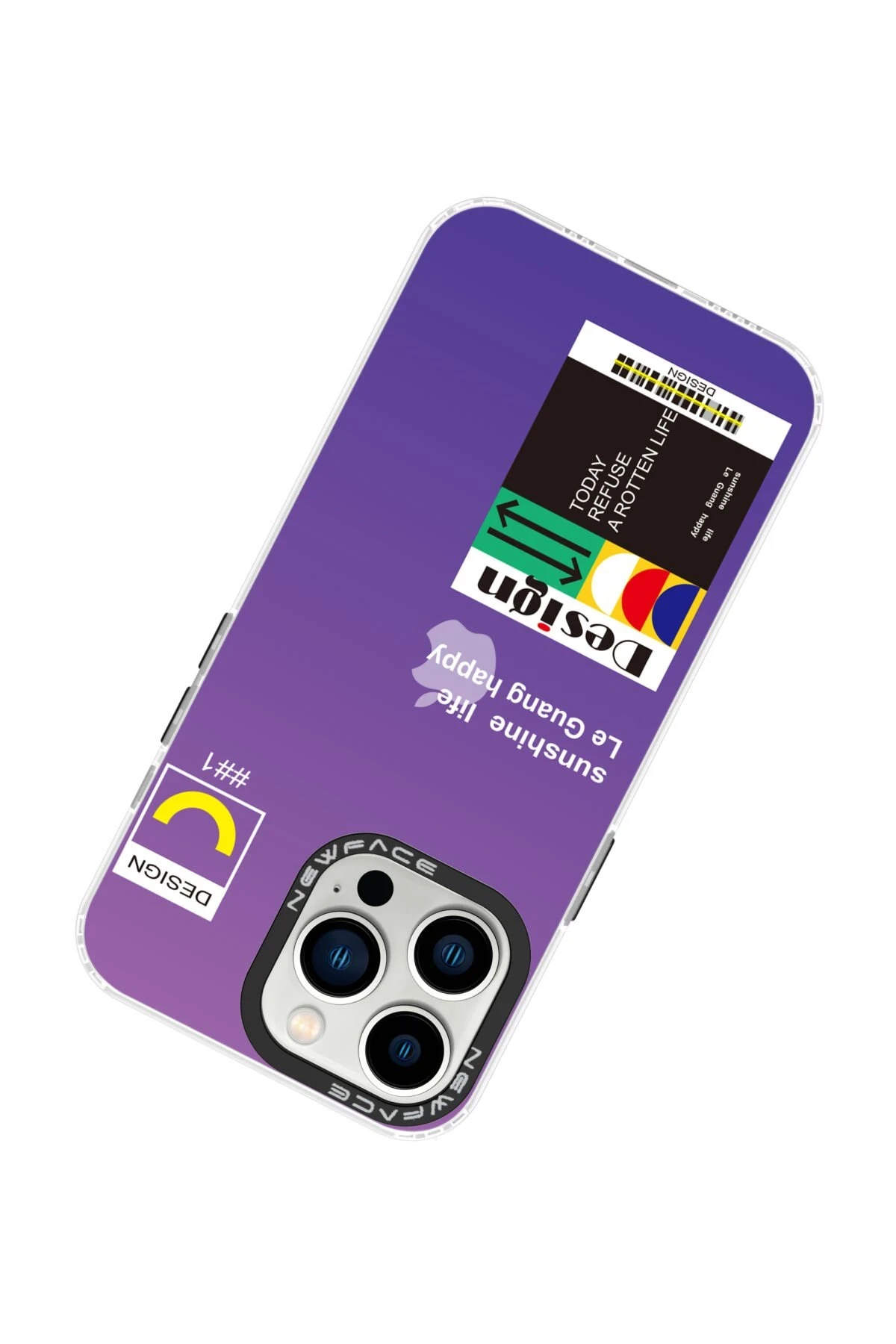 Newface iPhone 13 Pro Kılıf Estoril Desenli Kapak - Estoril - 4 - Görsel 3